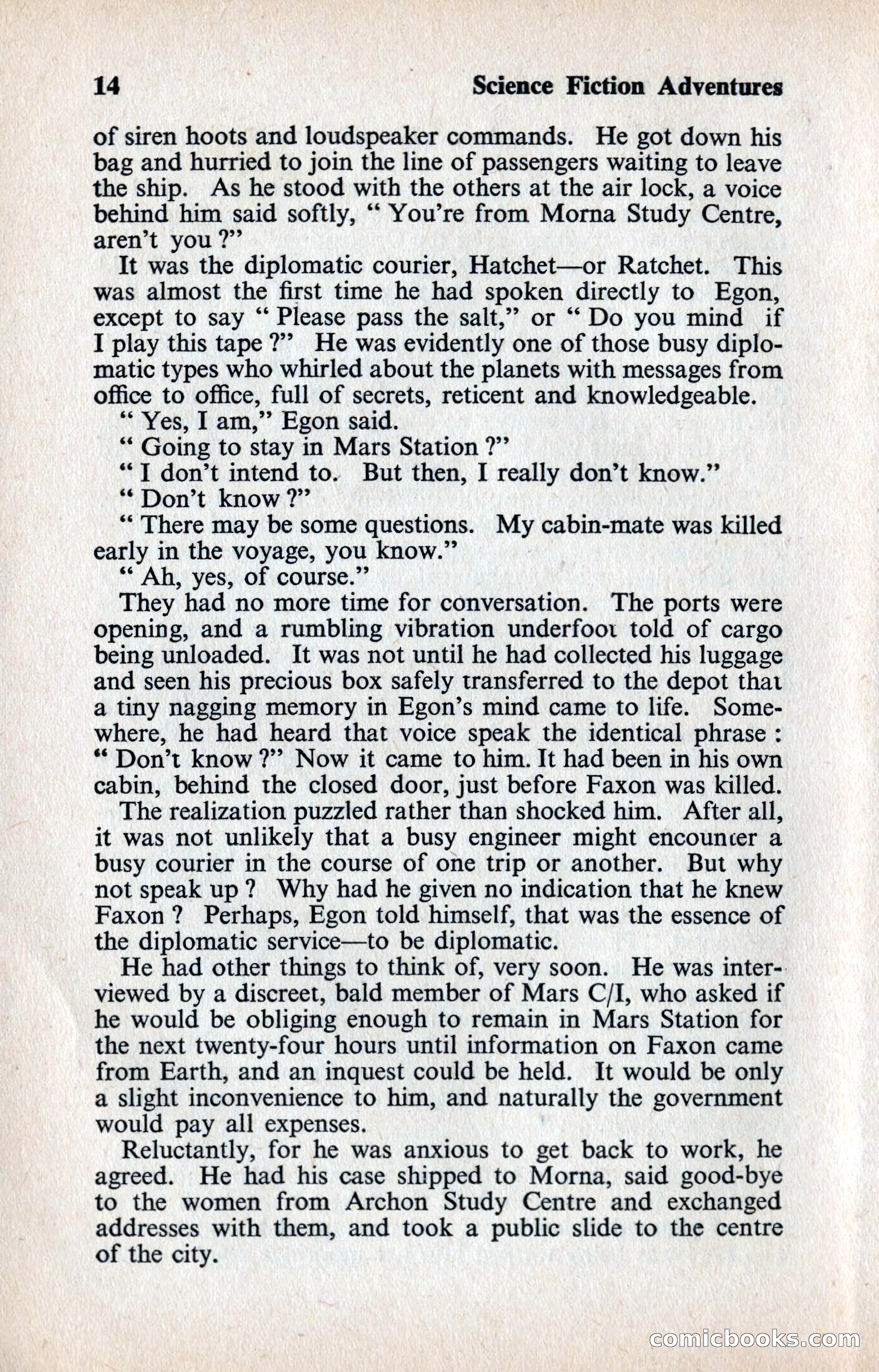 Science Fiction Adventures (UK) No. 8 — page 14 of 116