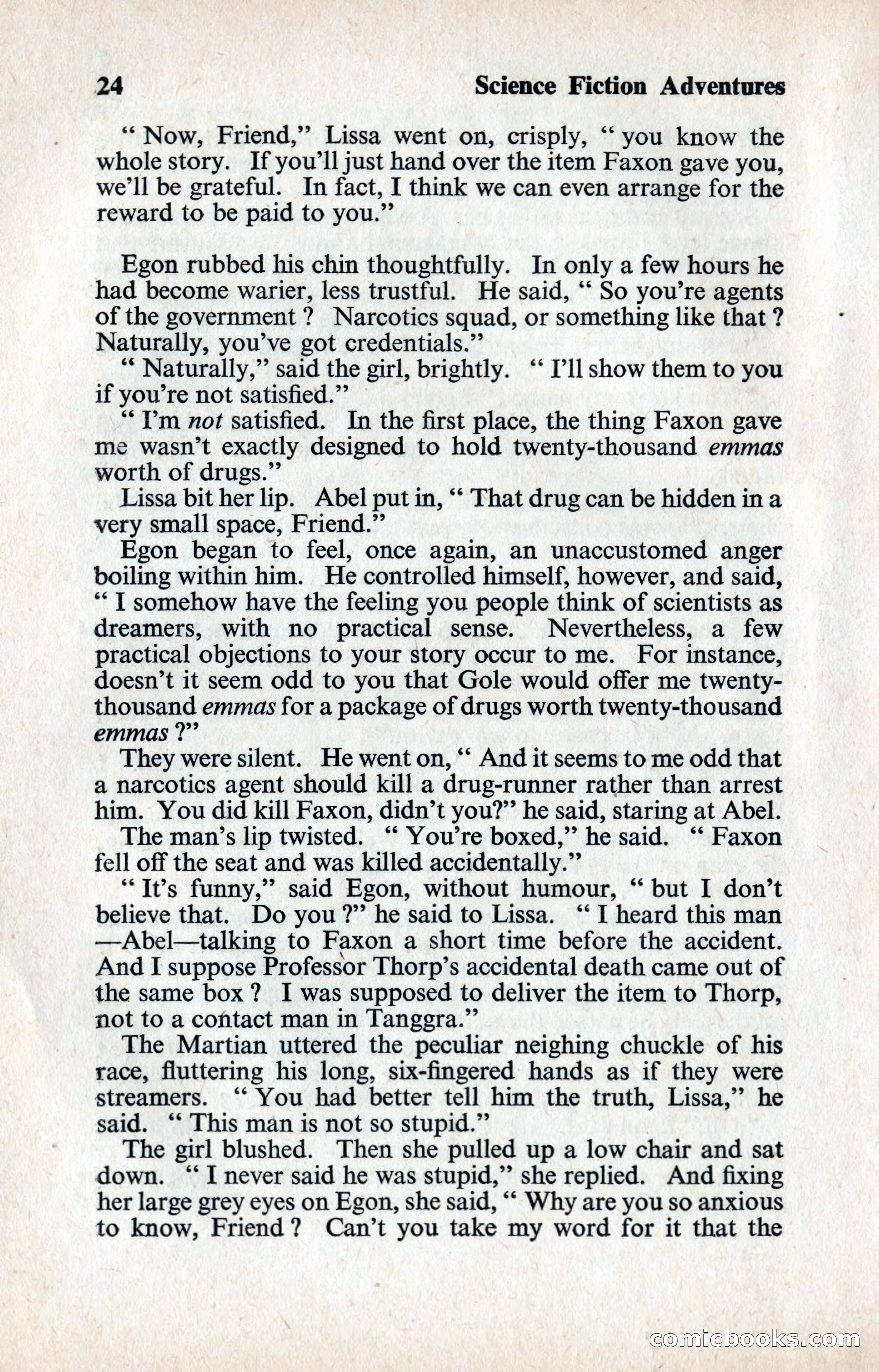Science Fiction Adventures (UK) No. 8 — page 24 of 116