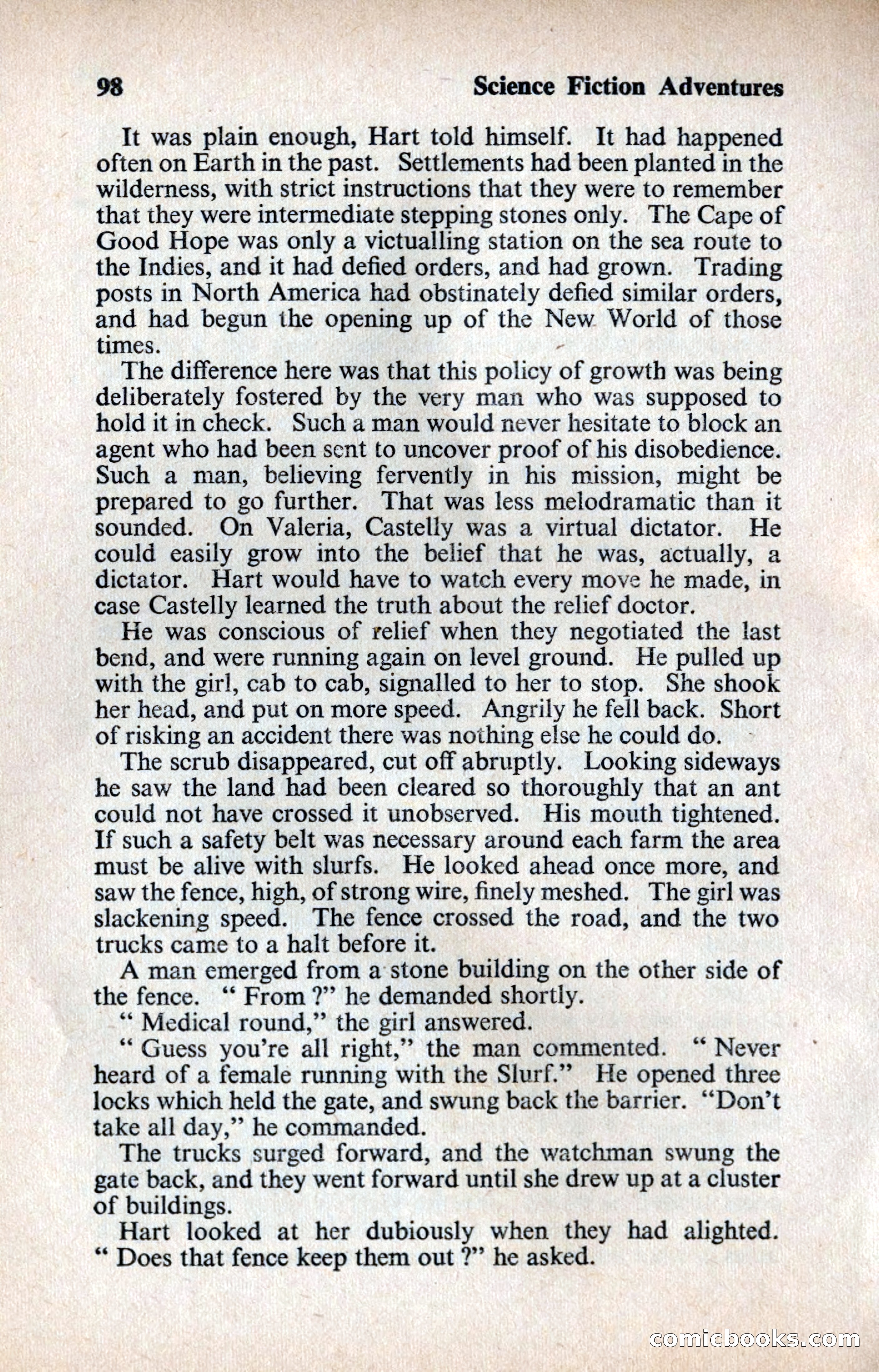 Science Fiction Adventures (UK) No. 8 — page 98 of 116