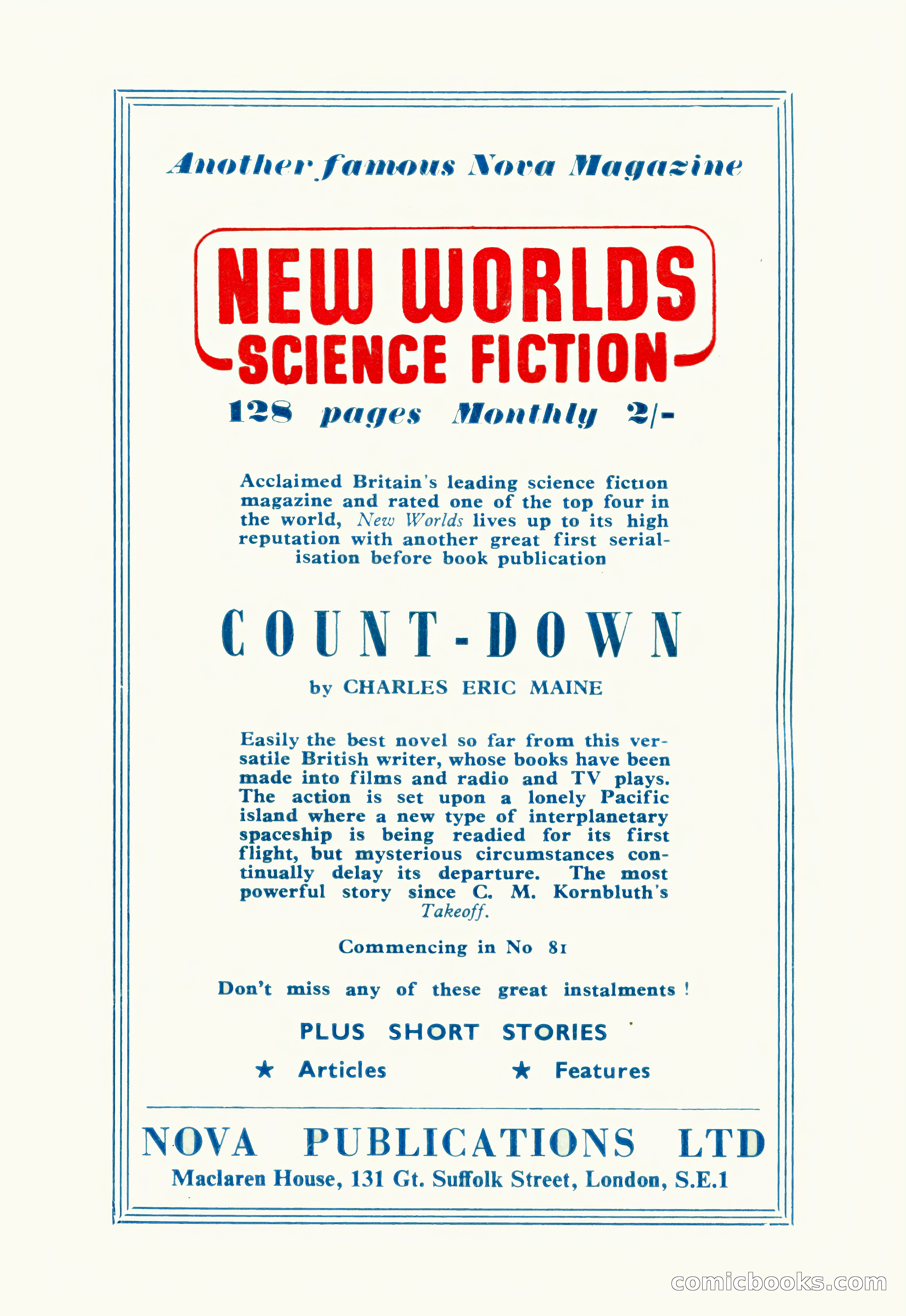 Science Fiction Adventures (UK) No. 8 — page 116 of 116