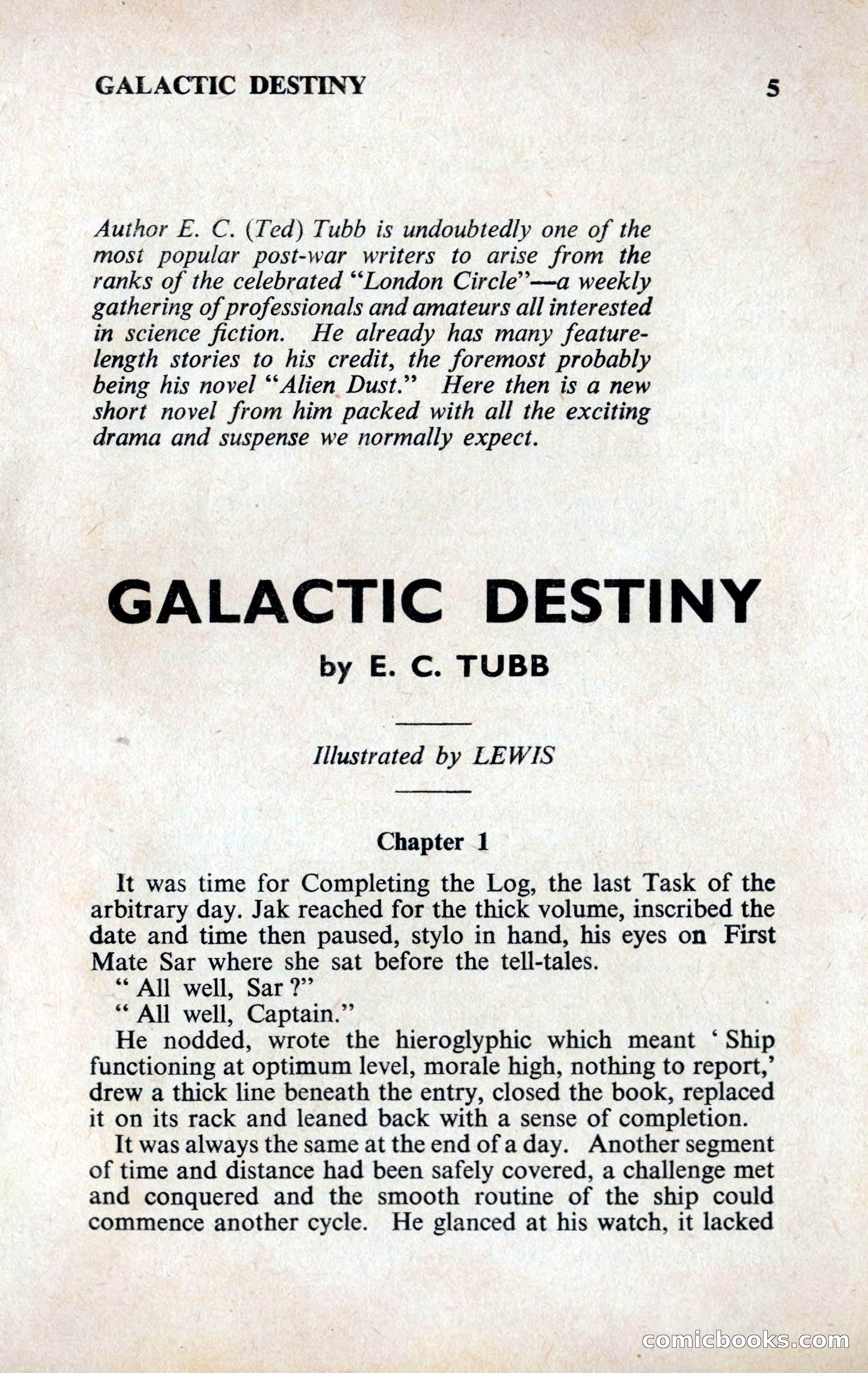 Science Fiction Adventures (UK) #10 — page 5 of 116