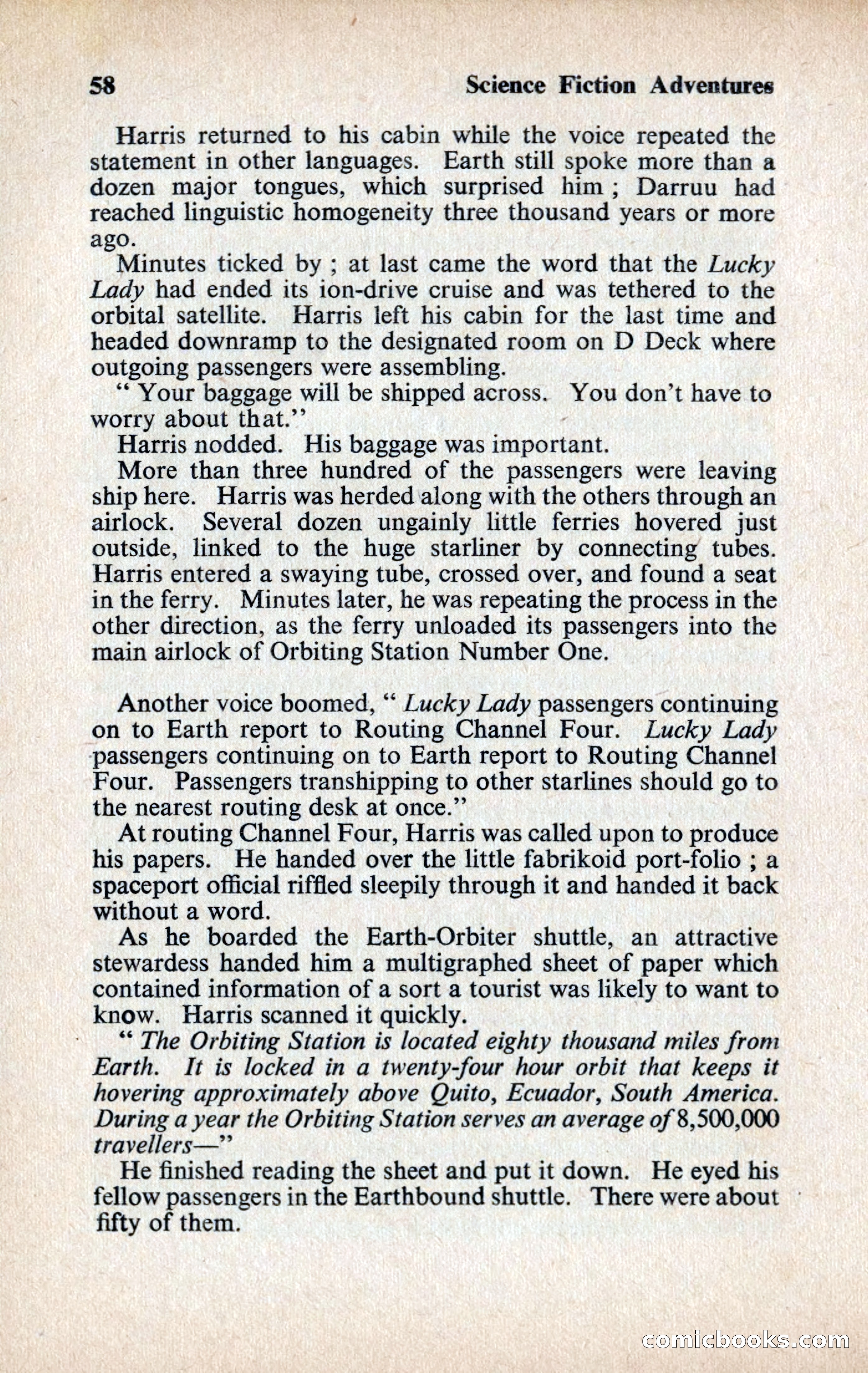 Science Fiction Adventures (UK) #10 — page 58 of 116