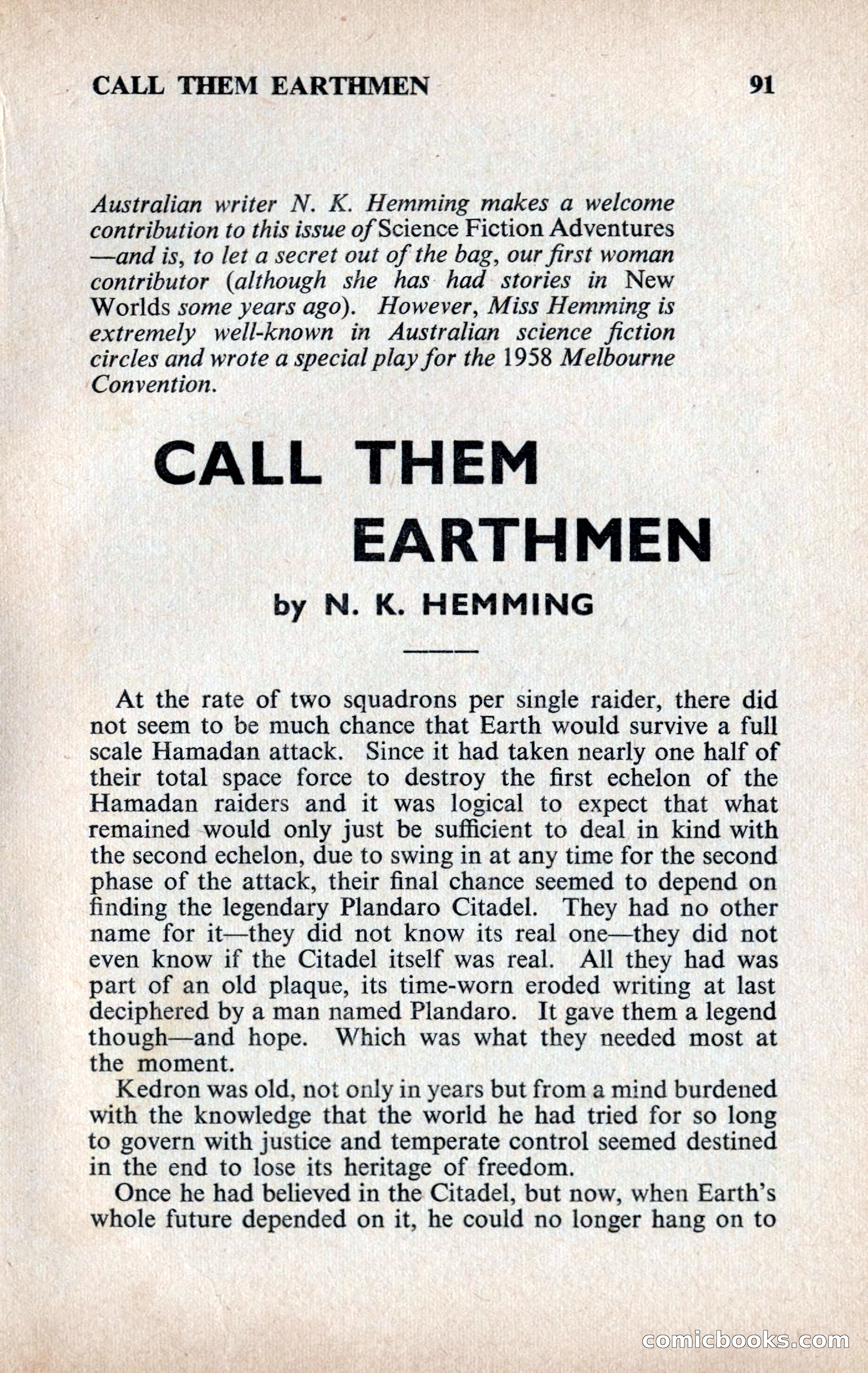 Science Fiction Adventures (UK) #10 — page 91 of 116