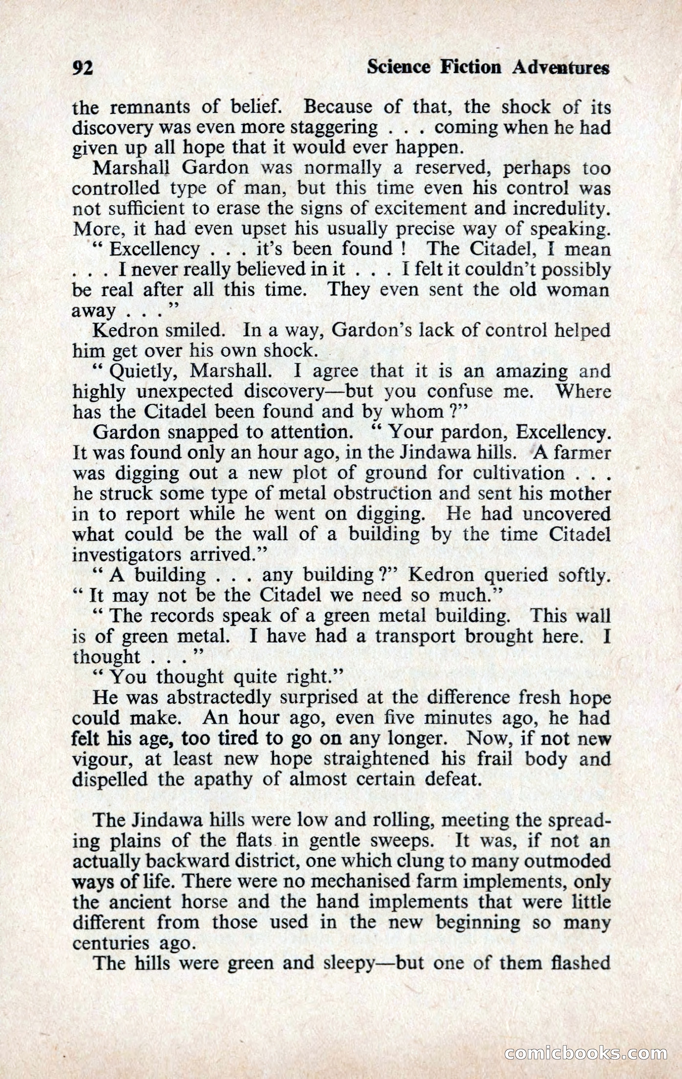 Science Fiction Adventures (UK) #10 — page 92 of 116