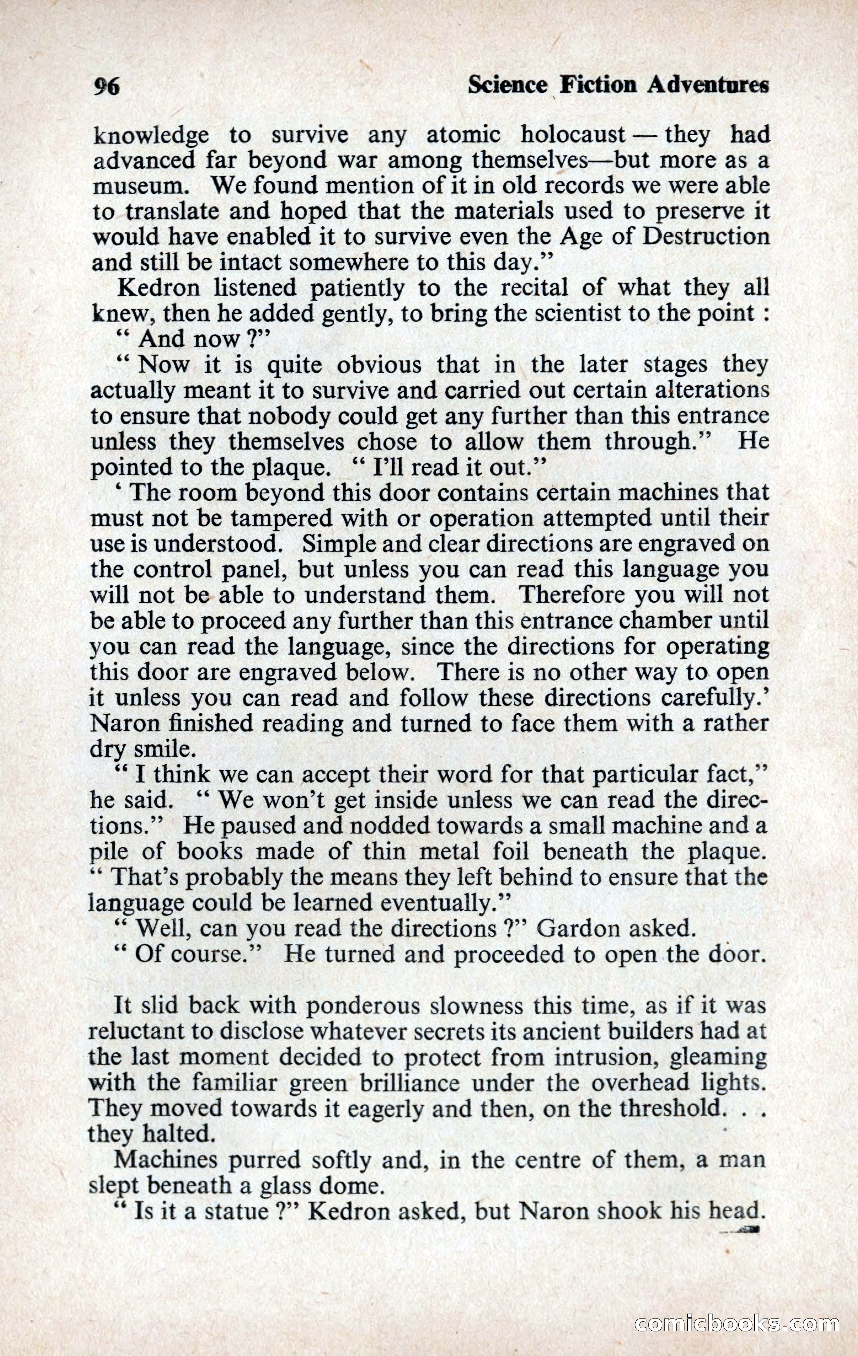 Science Fiction Adventures (UK) #10 — page 96 of 116