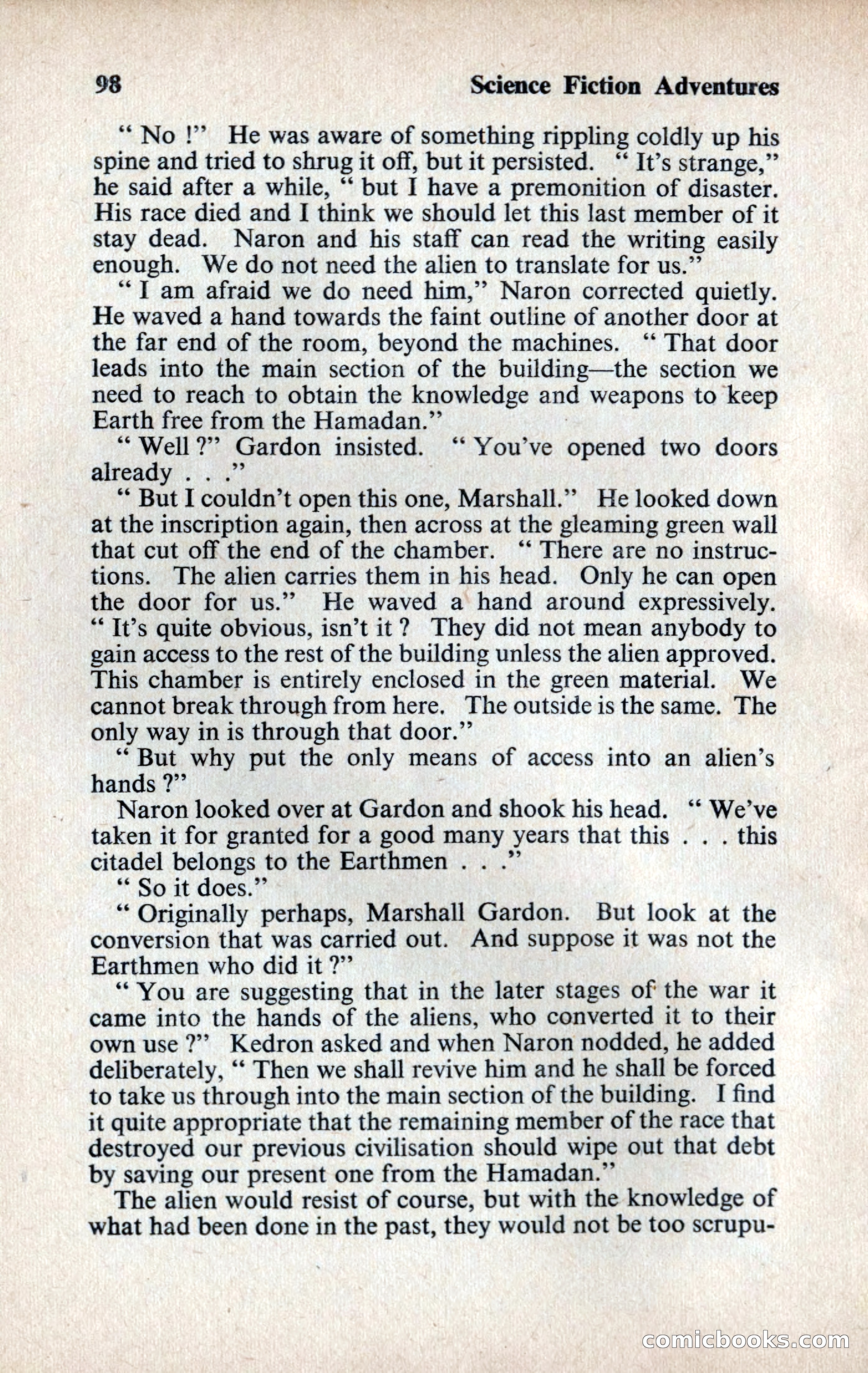 Science Fiction Adventures (UK) #10 — page 98 of 116