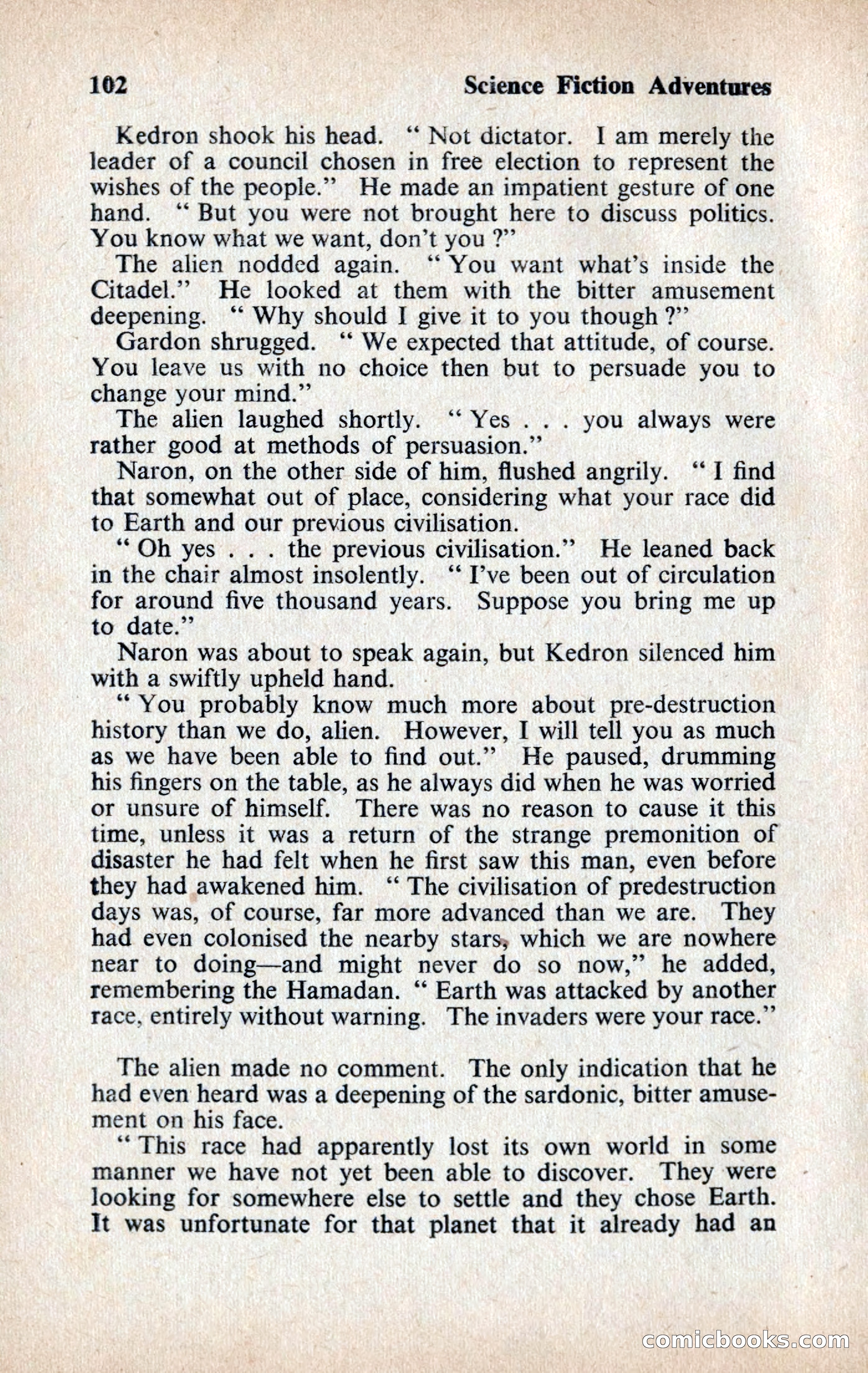 Science Fiction Adventures (UK) #10 — page 102 of 116