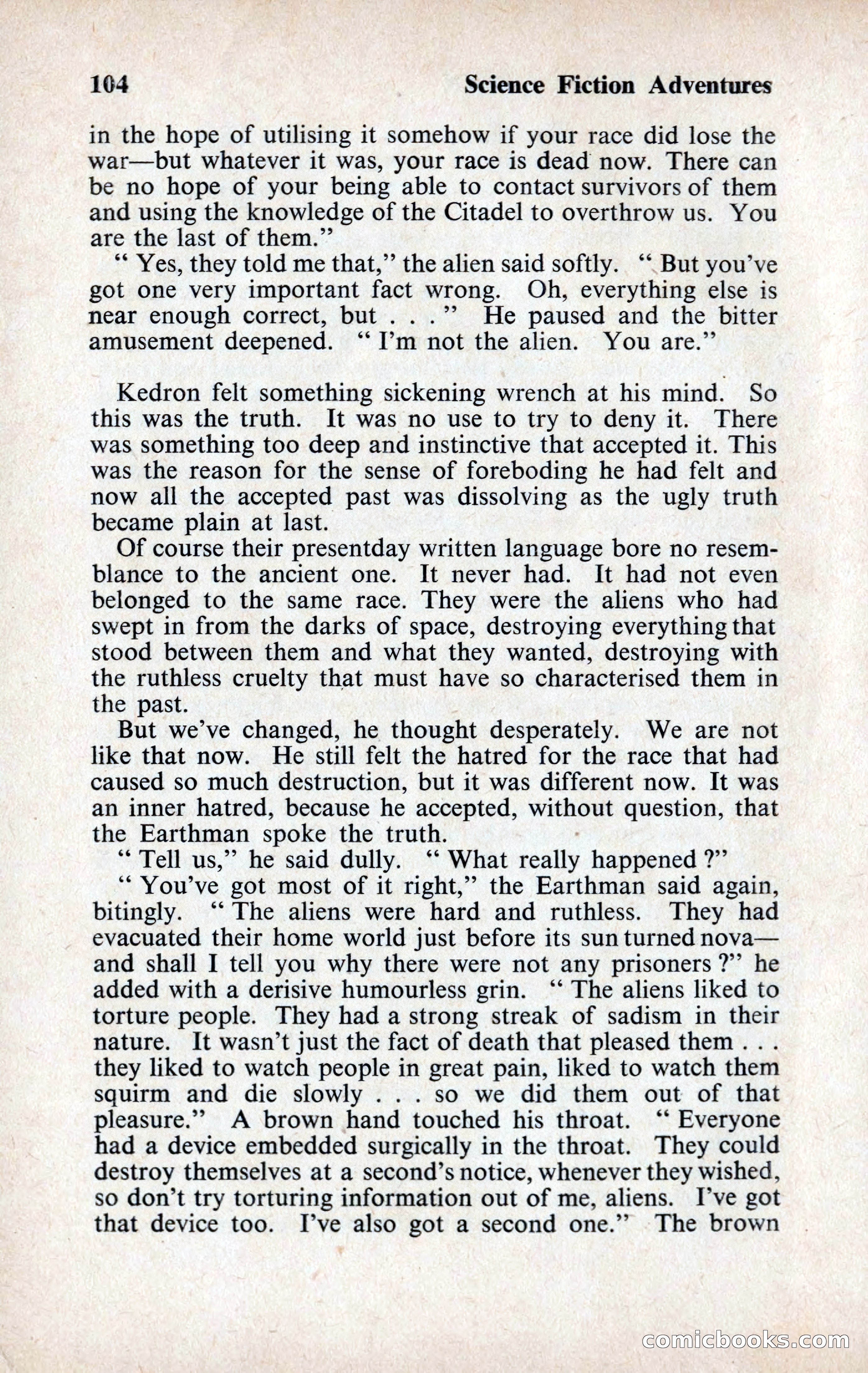 Science Fiction Adventures (UK) #10 — page 104 of 116
