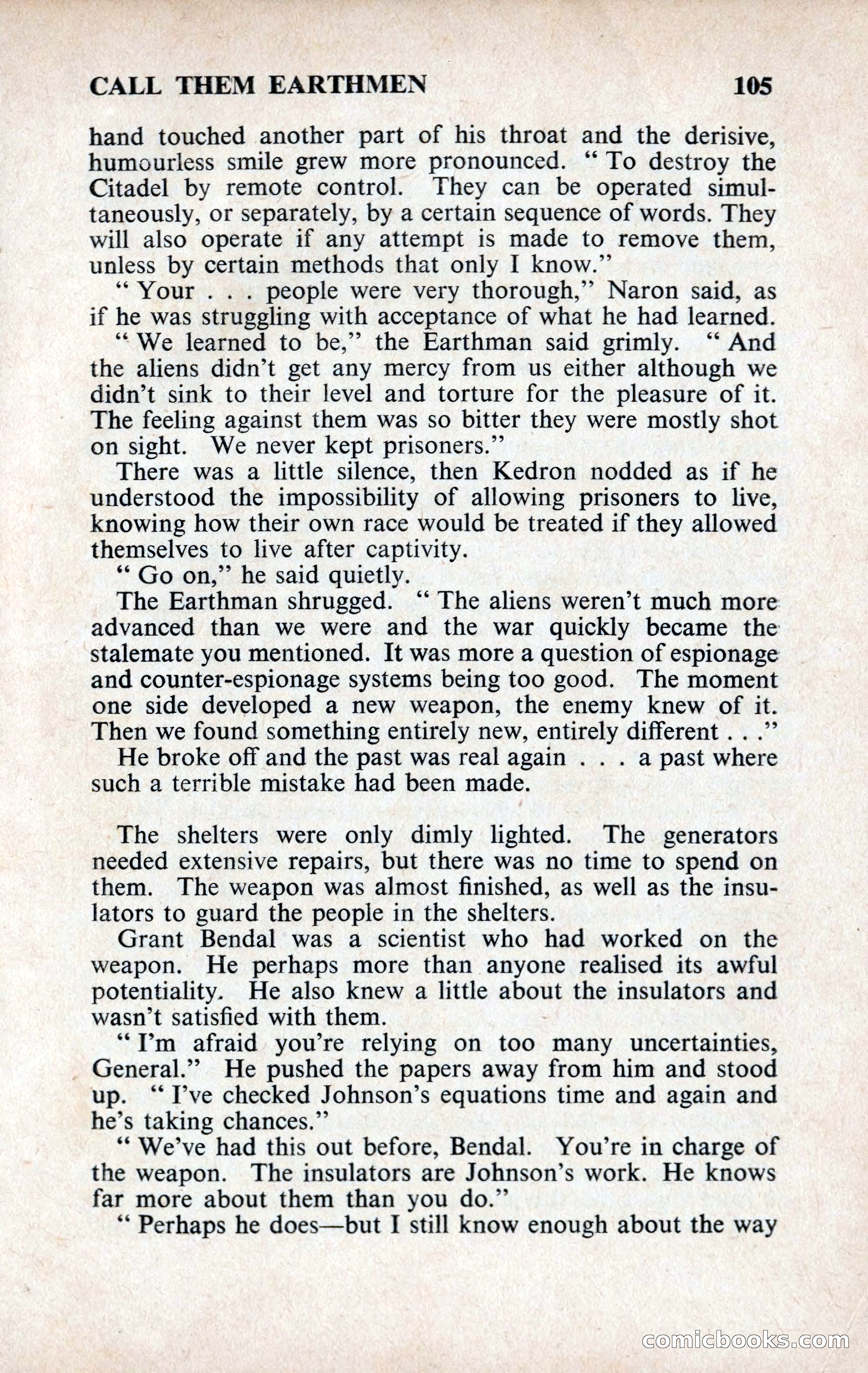 Science Fiction Adventures (UK) #10 — page 105 of 116