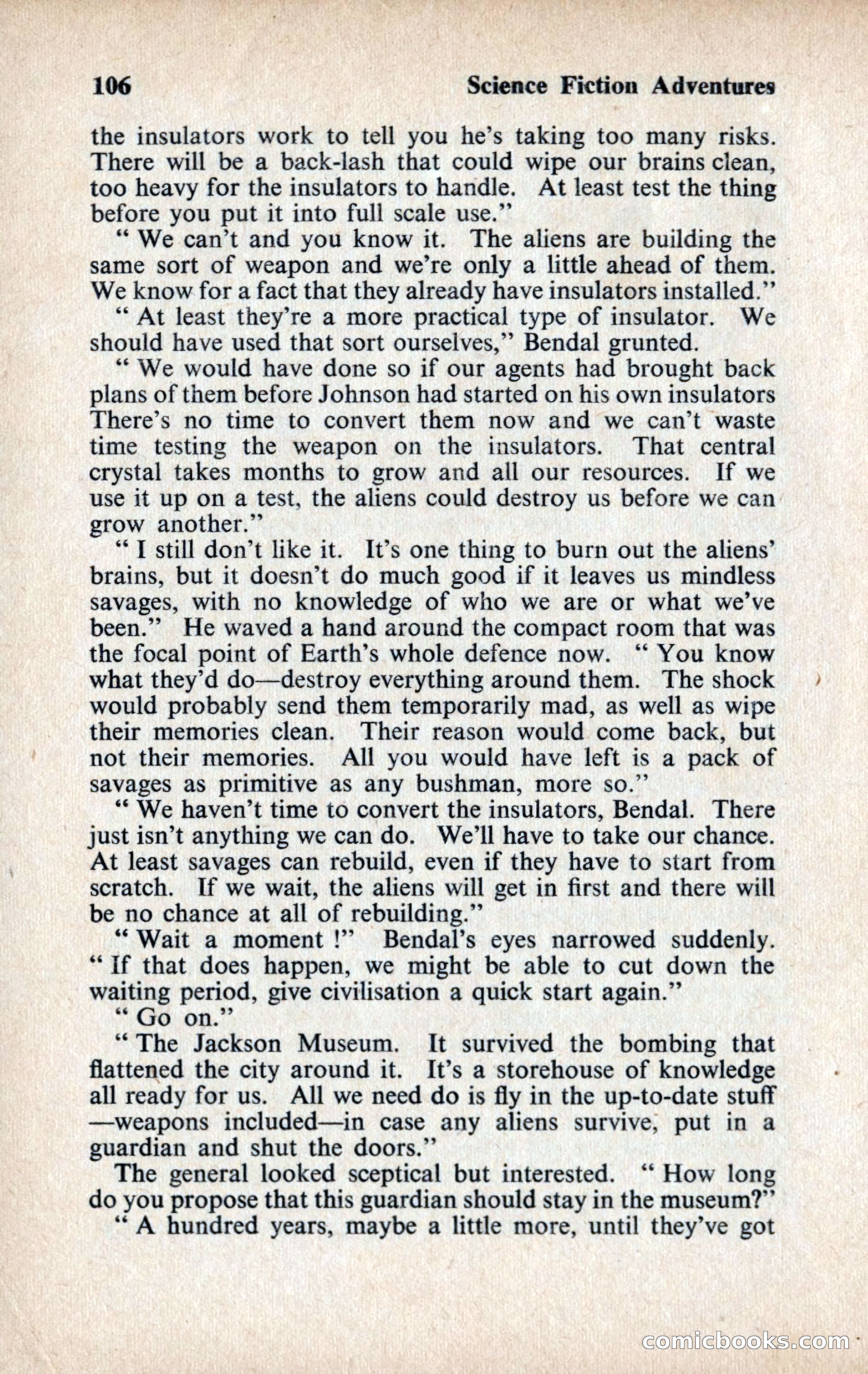 Science Fiction Adventures (UK) #10 — page 106 of 116