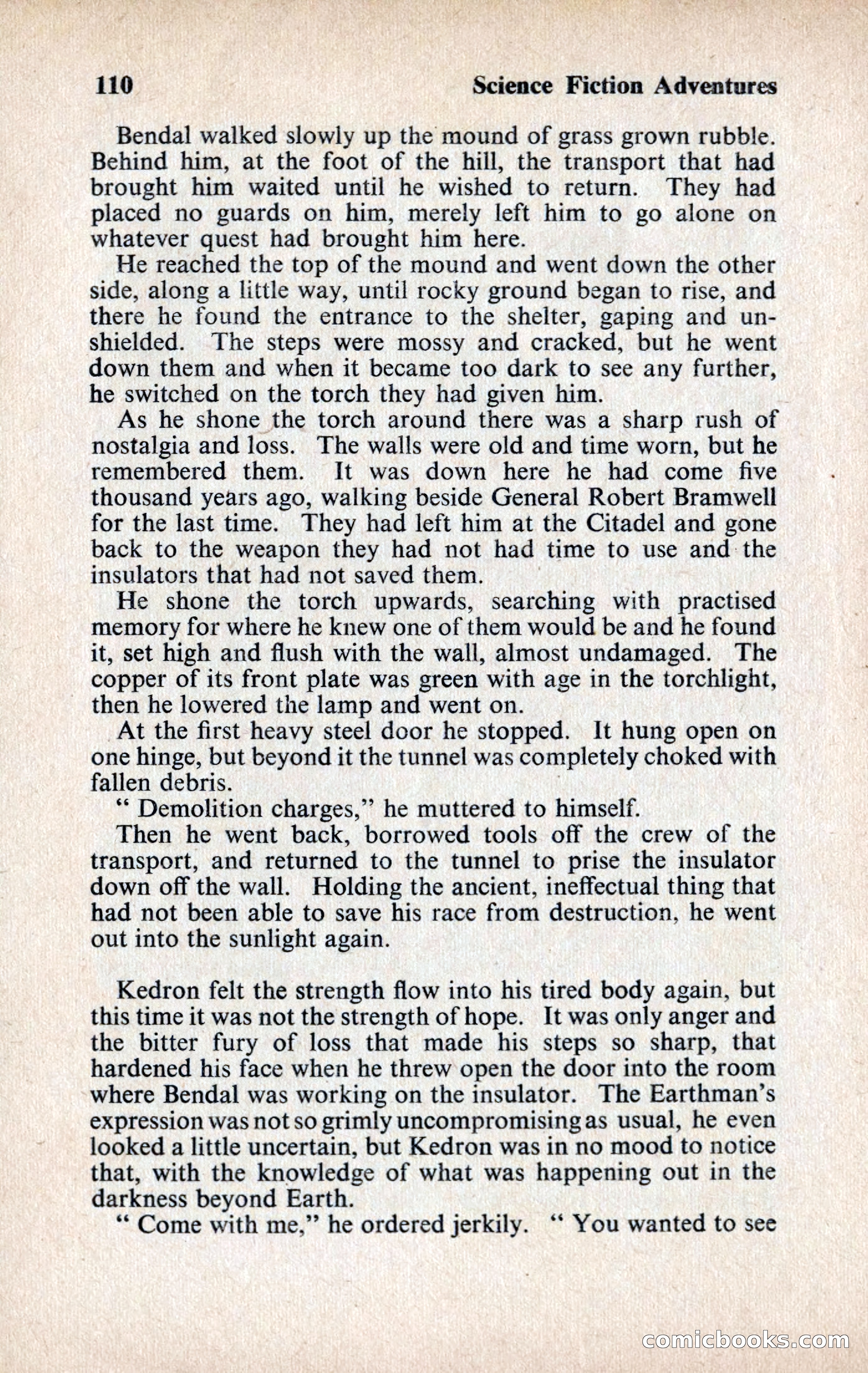 Science Fiction Adventures (UK) #10 — page 110 of 116