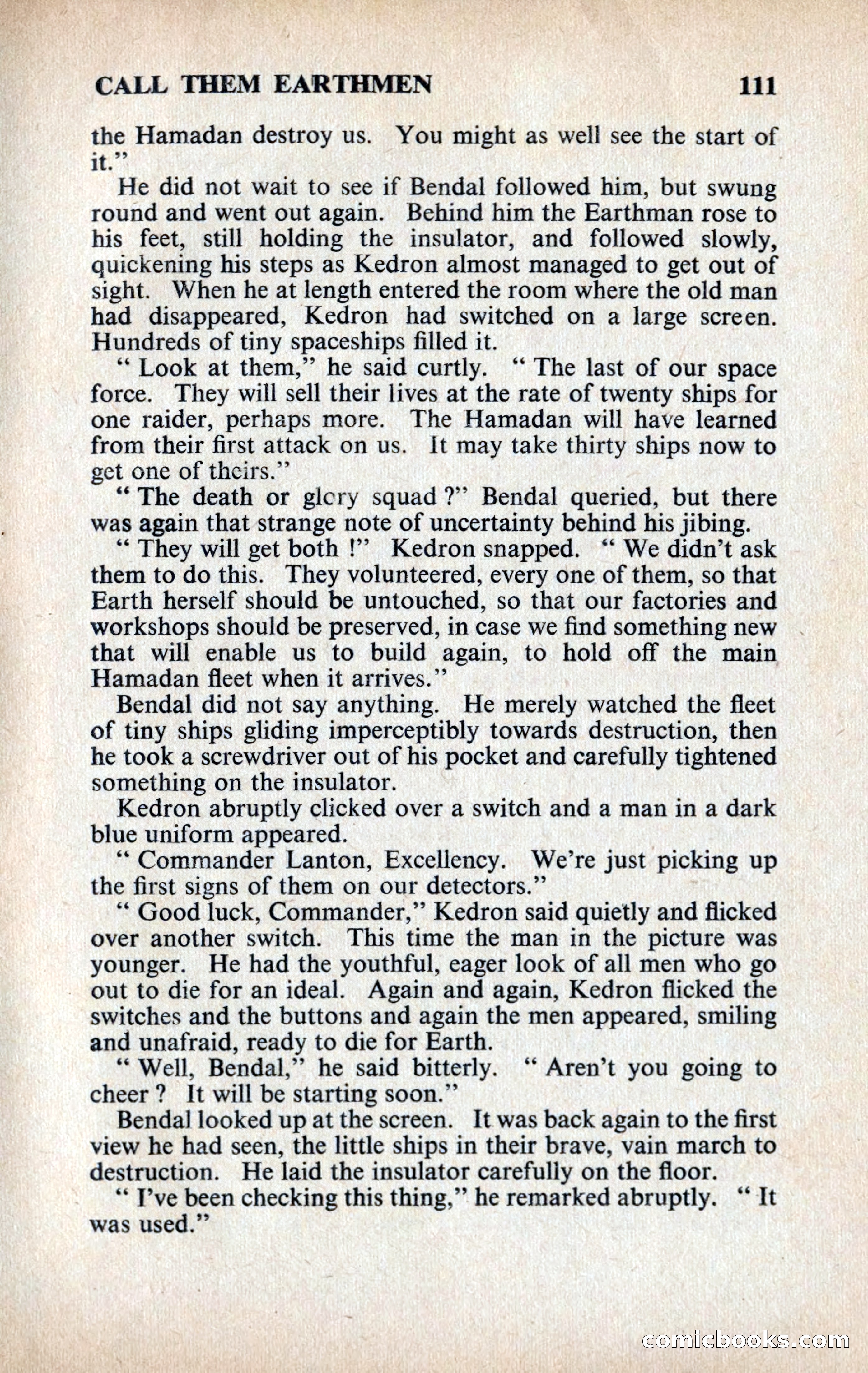 Science Fiction Adventures (UK) #10 — page 111 of 116