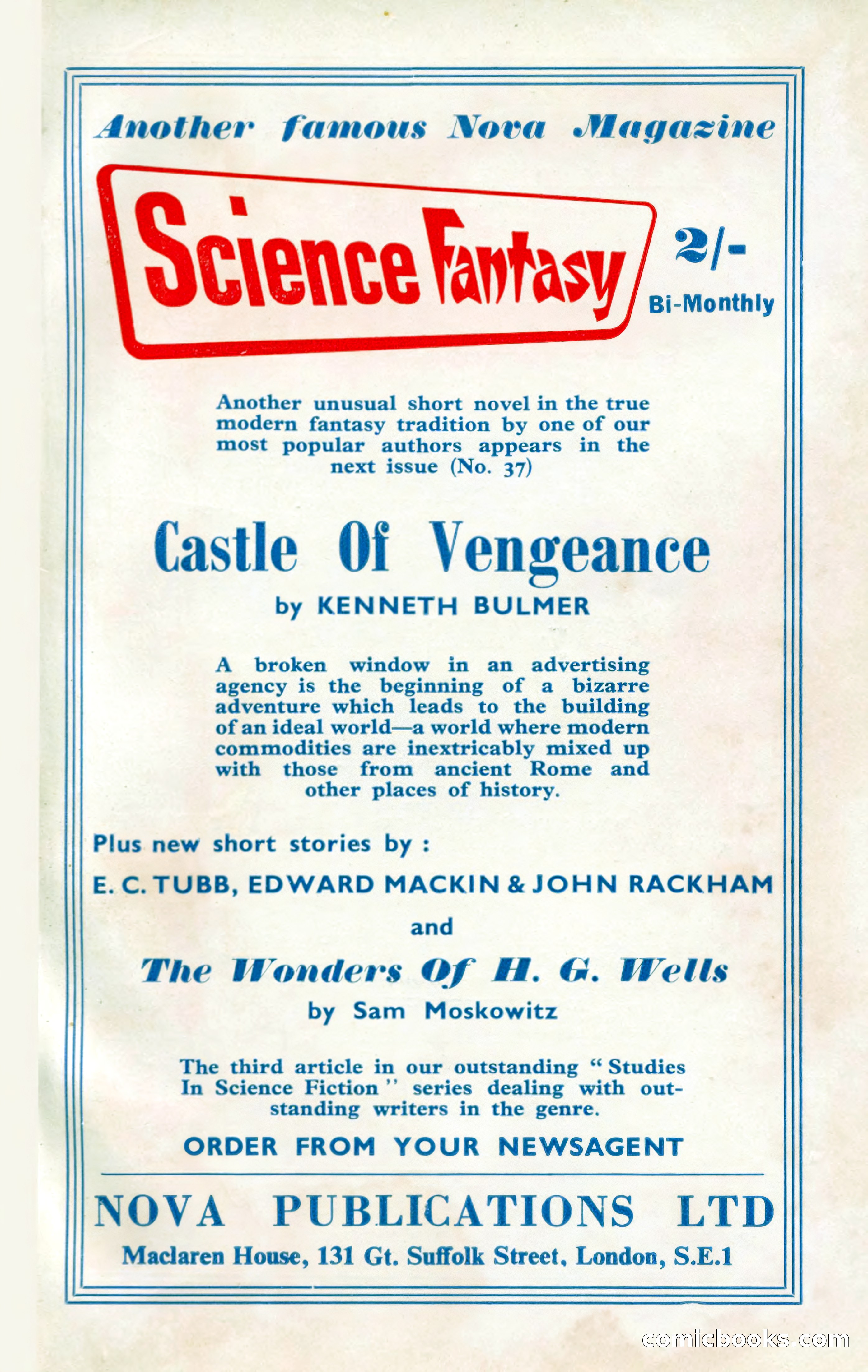 Science Fiction Adventures (UK) #10 — page 115 of 116