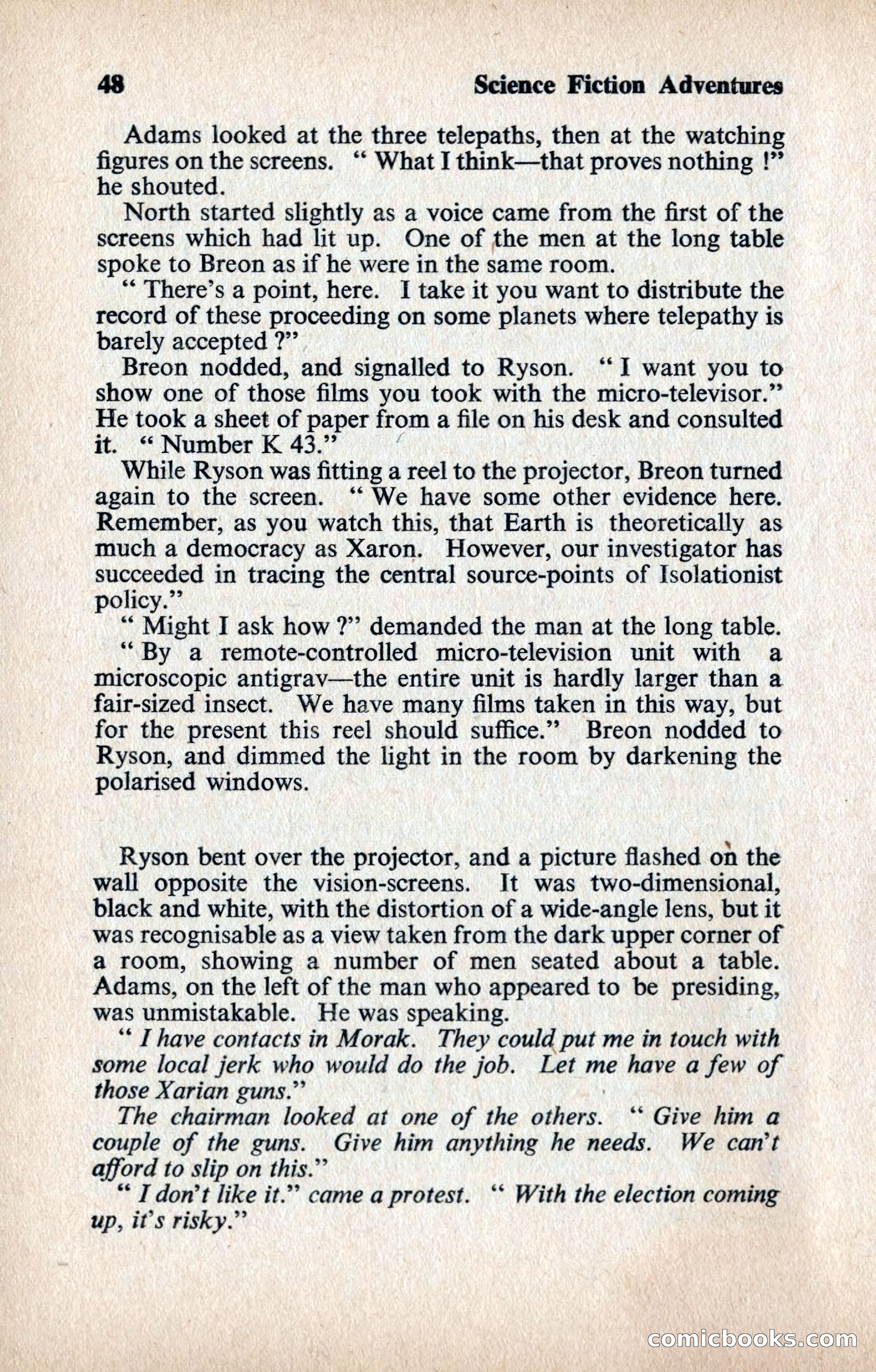 Science Fiction Adventures (UK) #12 — page 50 of 116