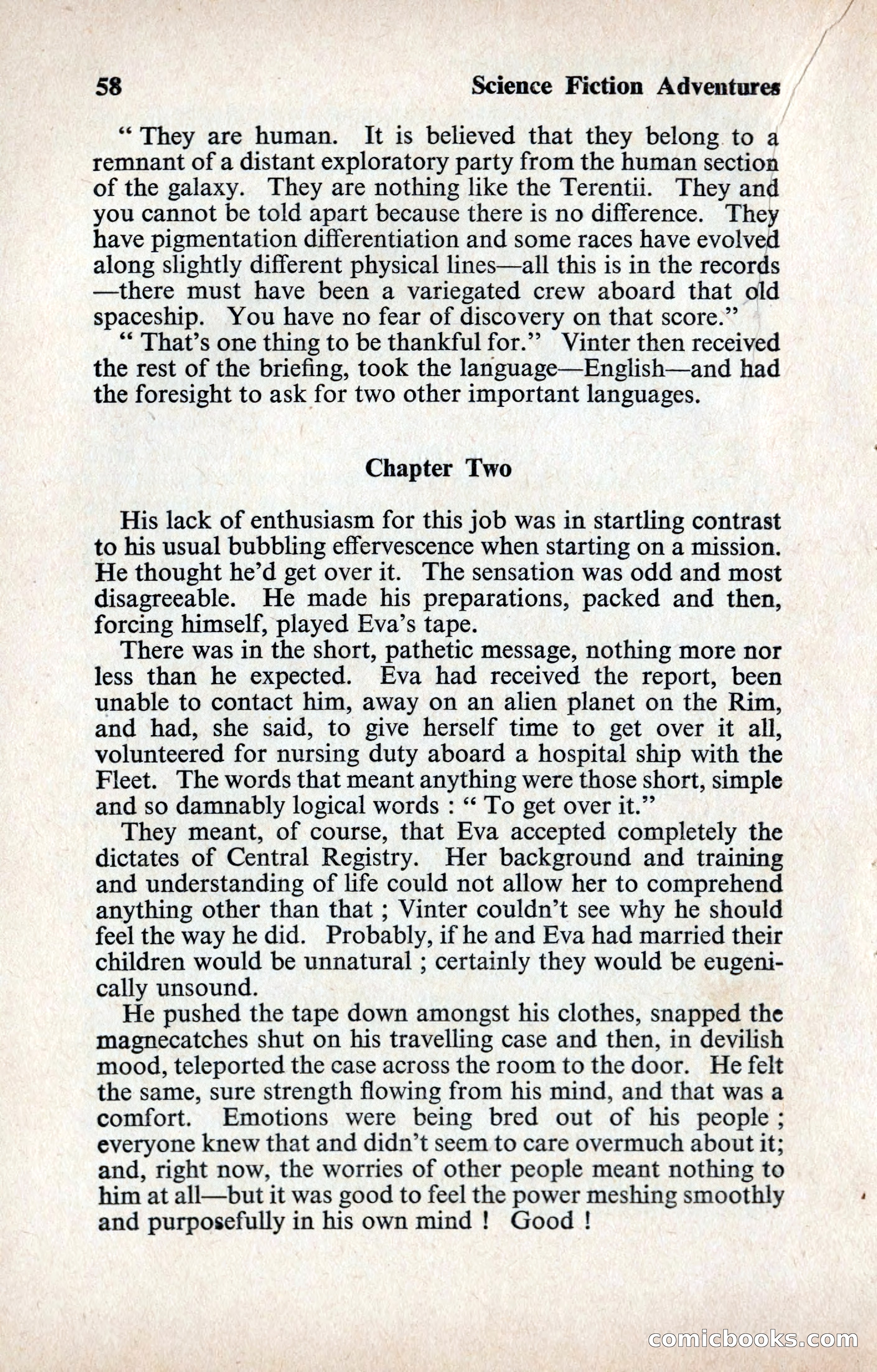 Science Fiction Adventures (UK) #12 — page 60 of 116