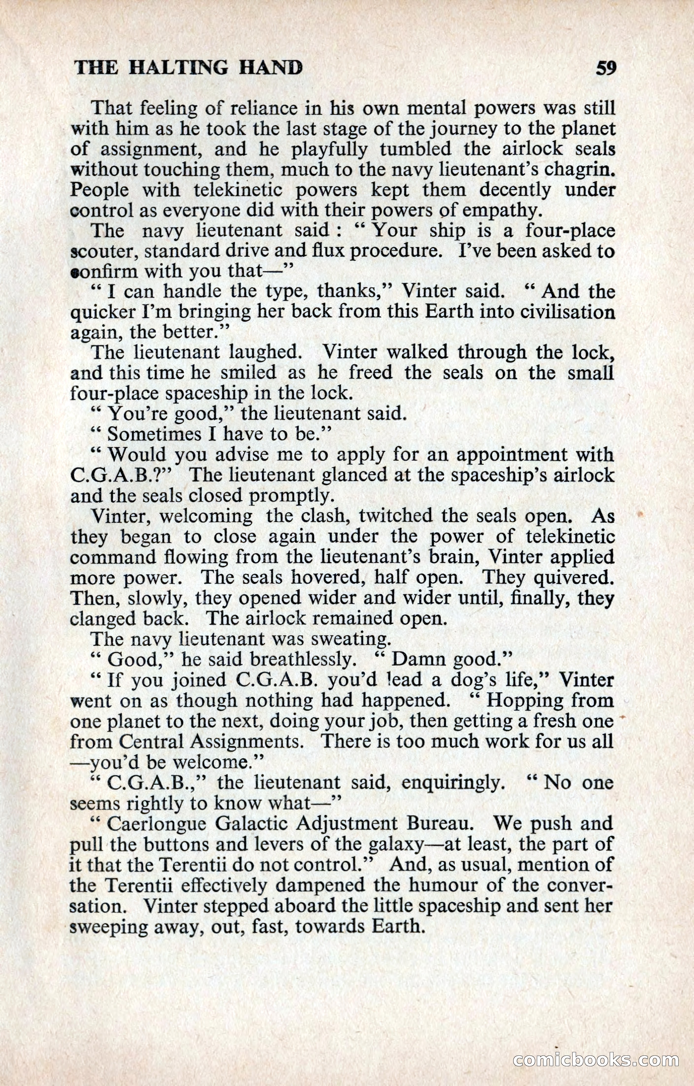 Science Fiction Adventures (UK) #12 — page 61 of 116