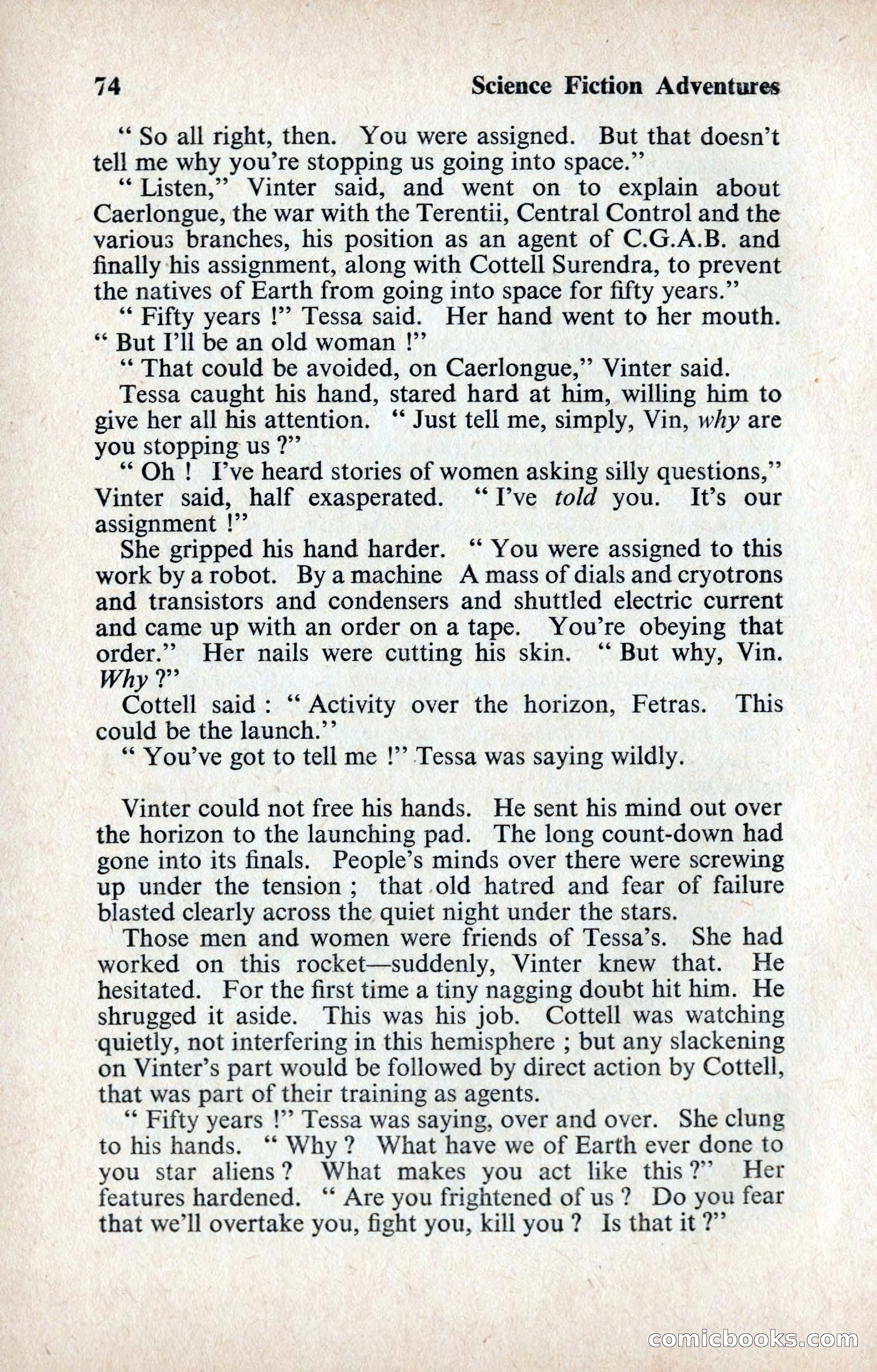 Science Fiction Adventures (UK) #12 — page 76 of 116