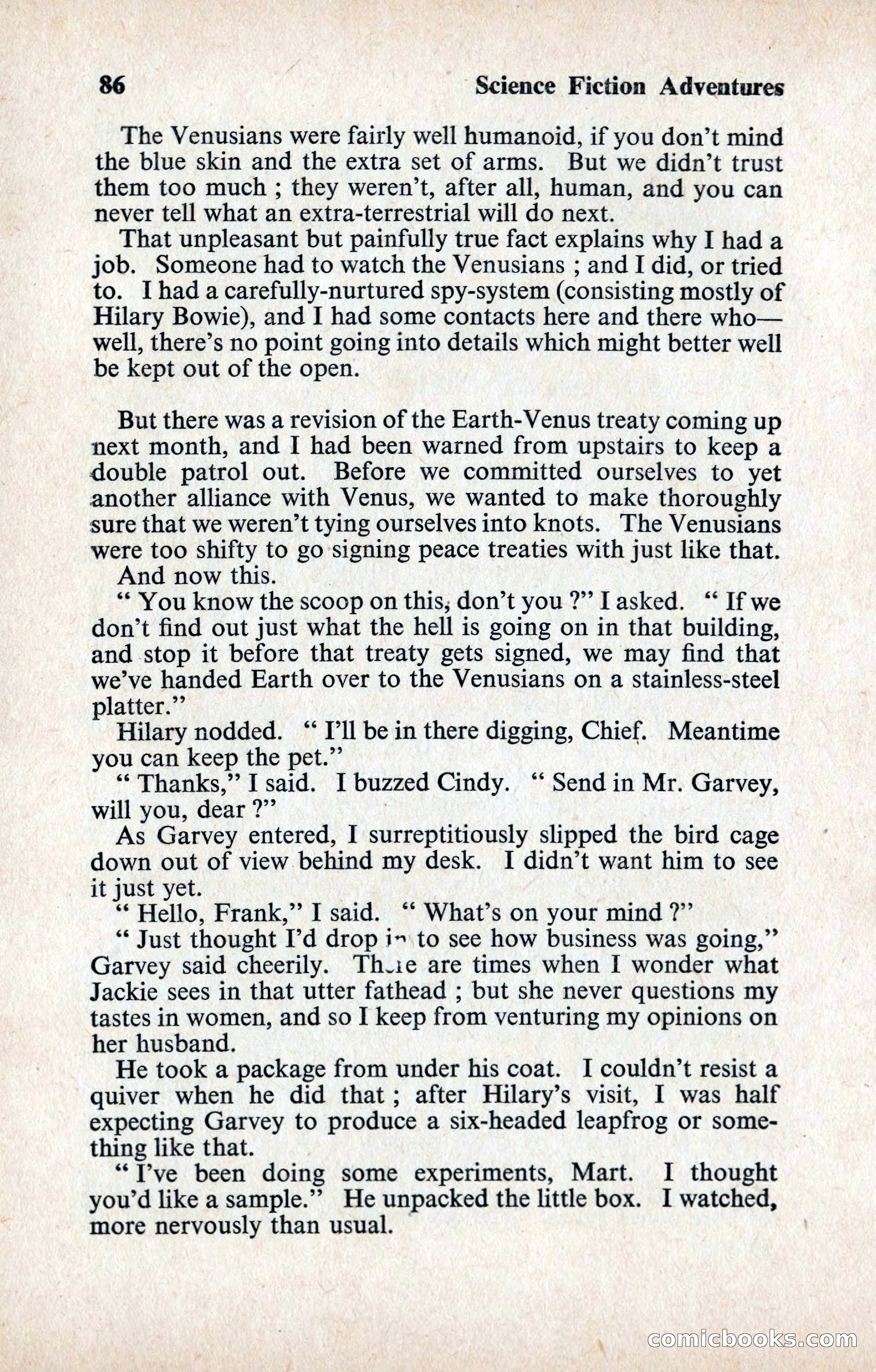Science Fiction Adventures (UK) #12 — page 88 of 116