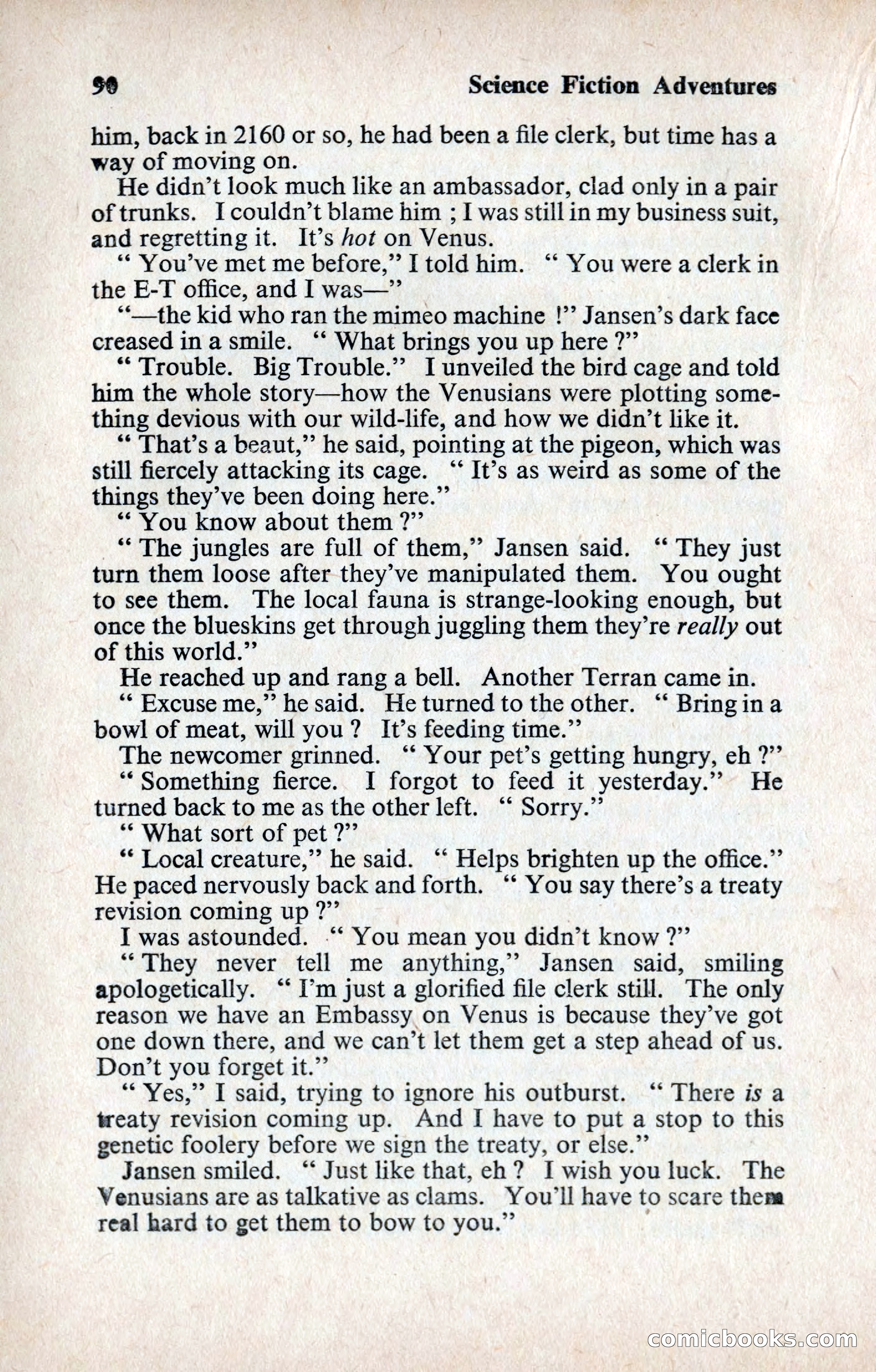 Science Fiction Adventures (UK) #12 — page 92 of 116