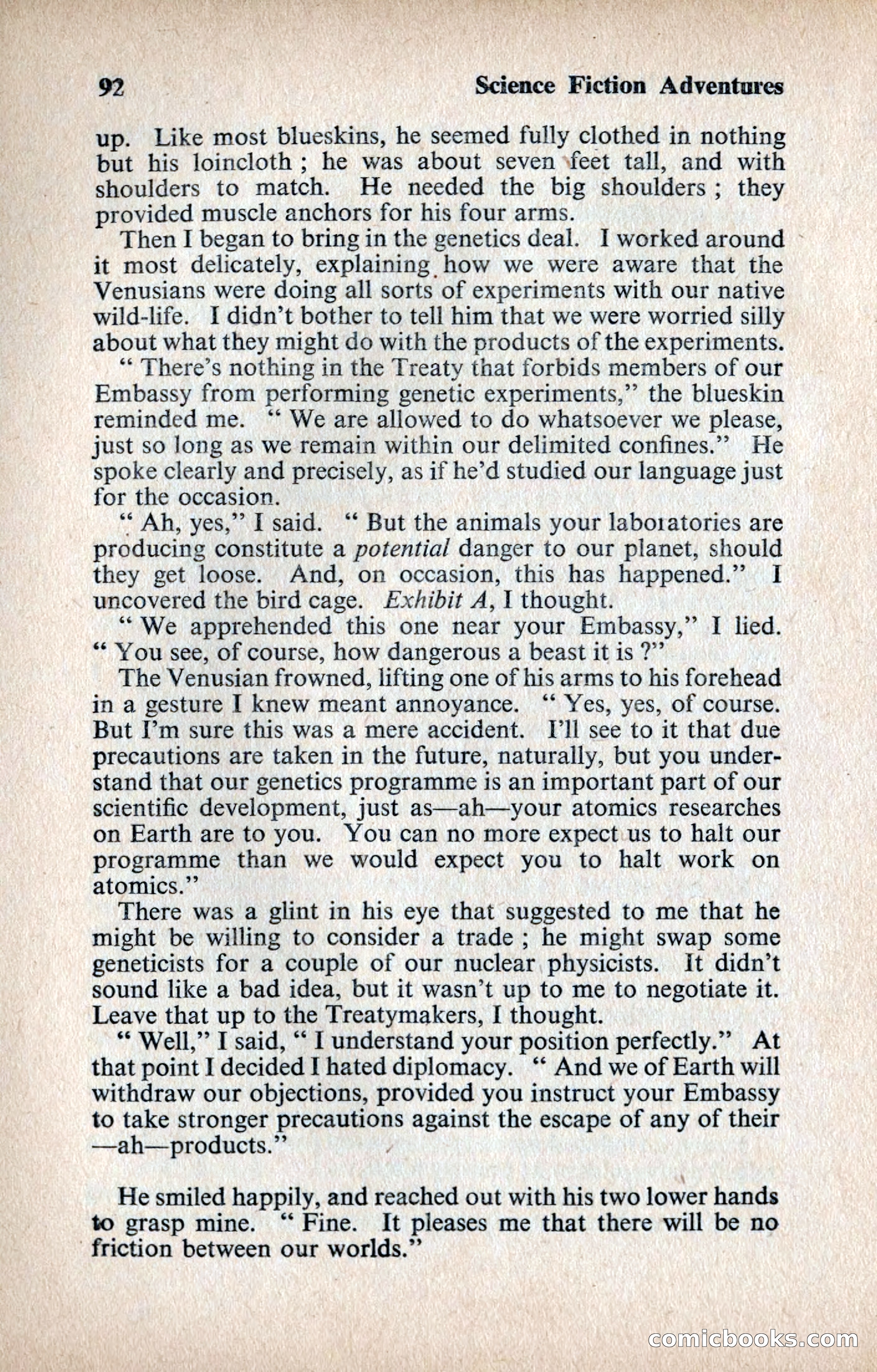 Science Fiction Adventures (UK) #12 — page 94 of 116