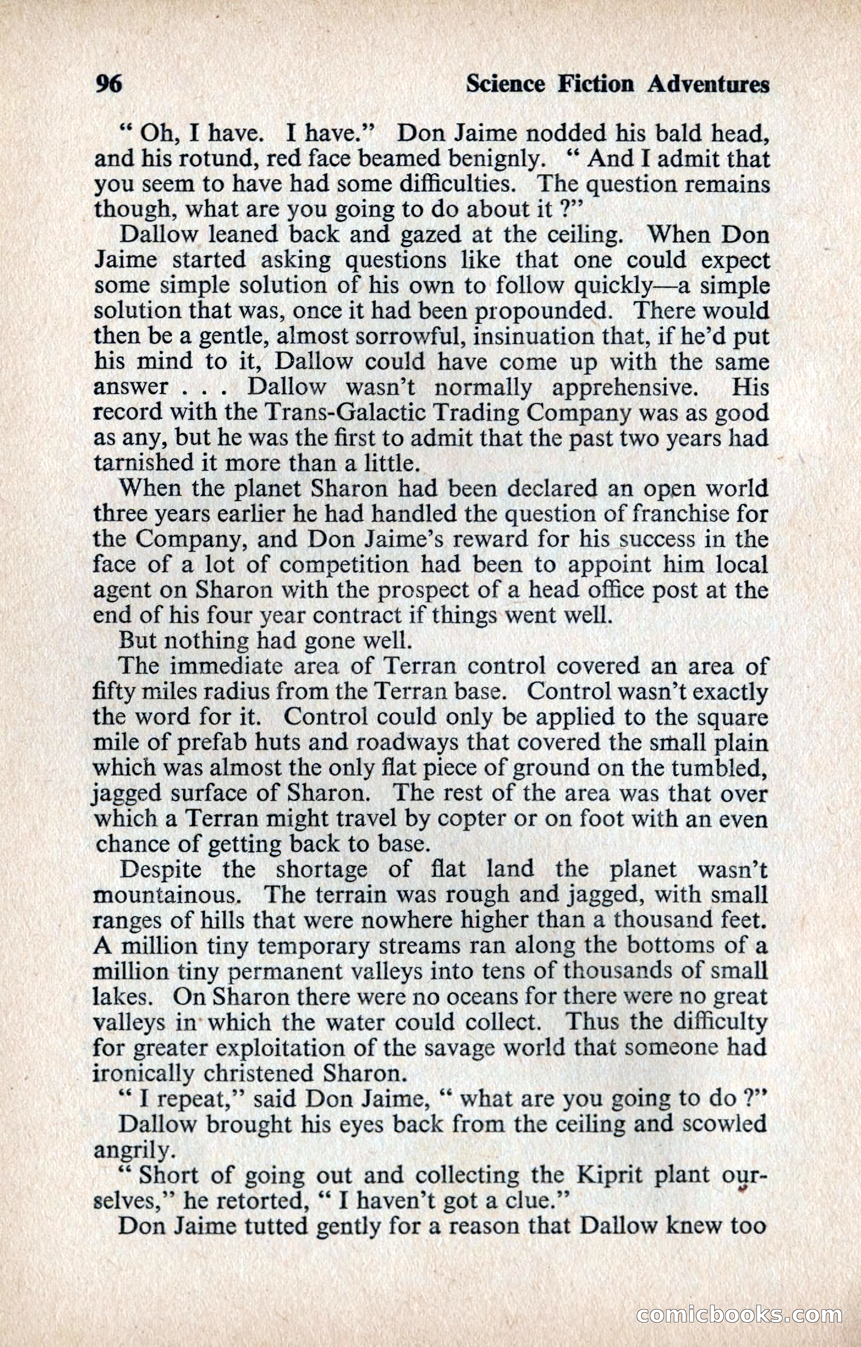 Science Fiction Adventures (UK) #12 — page 98 of 116