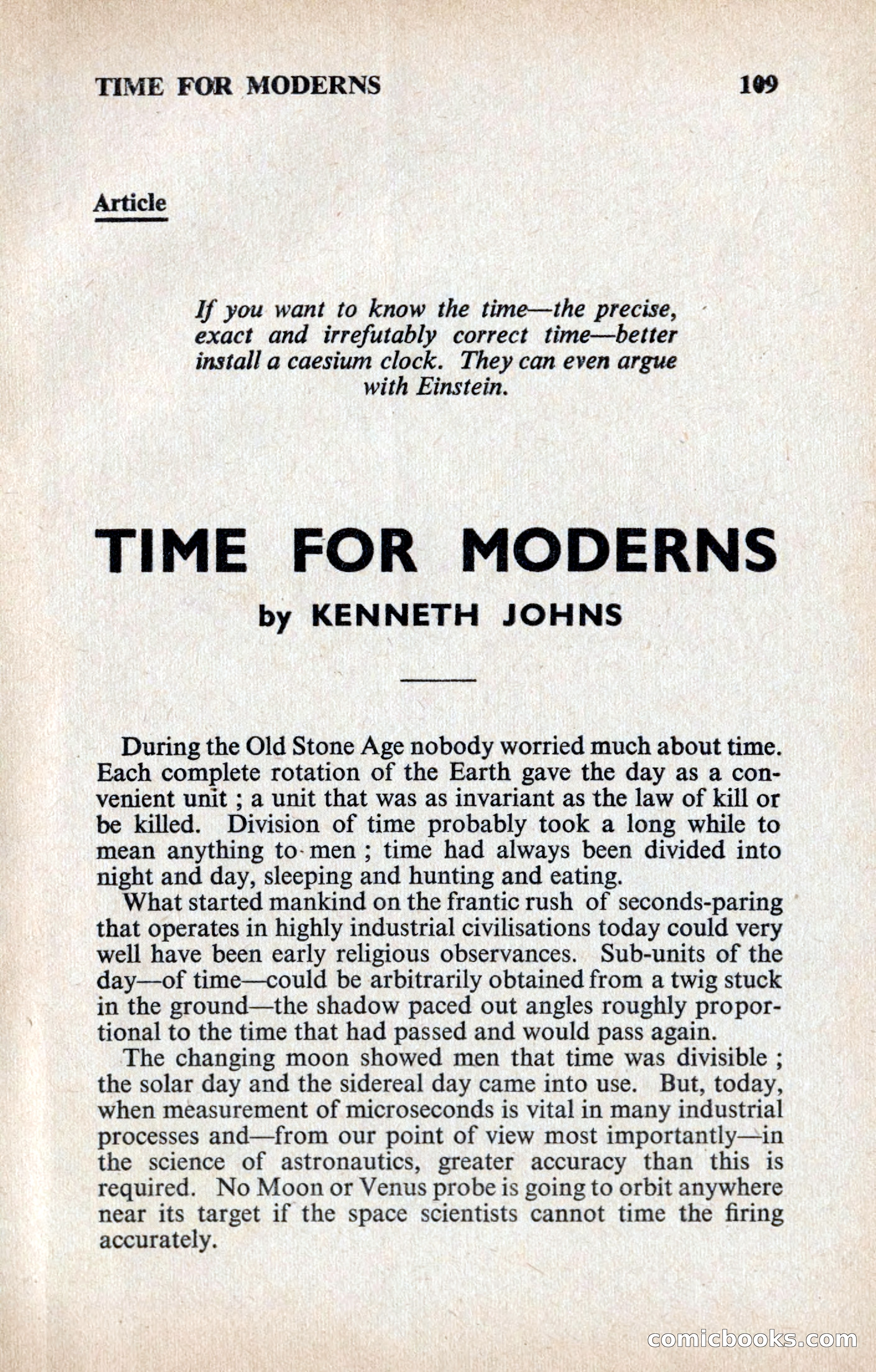 Science Fiction Adventures (UK) #12 — page 111 of 116