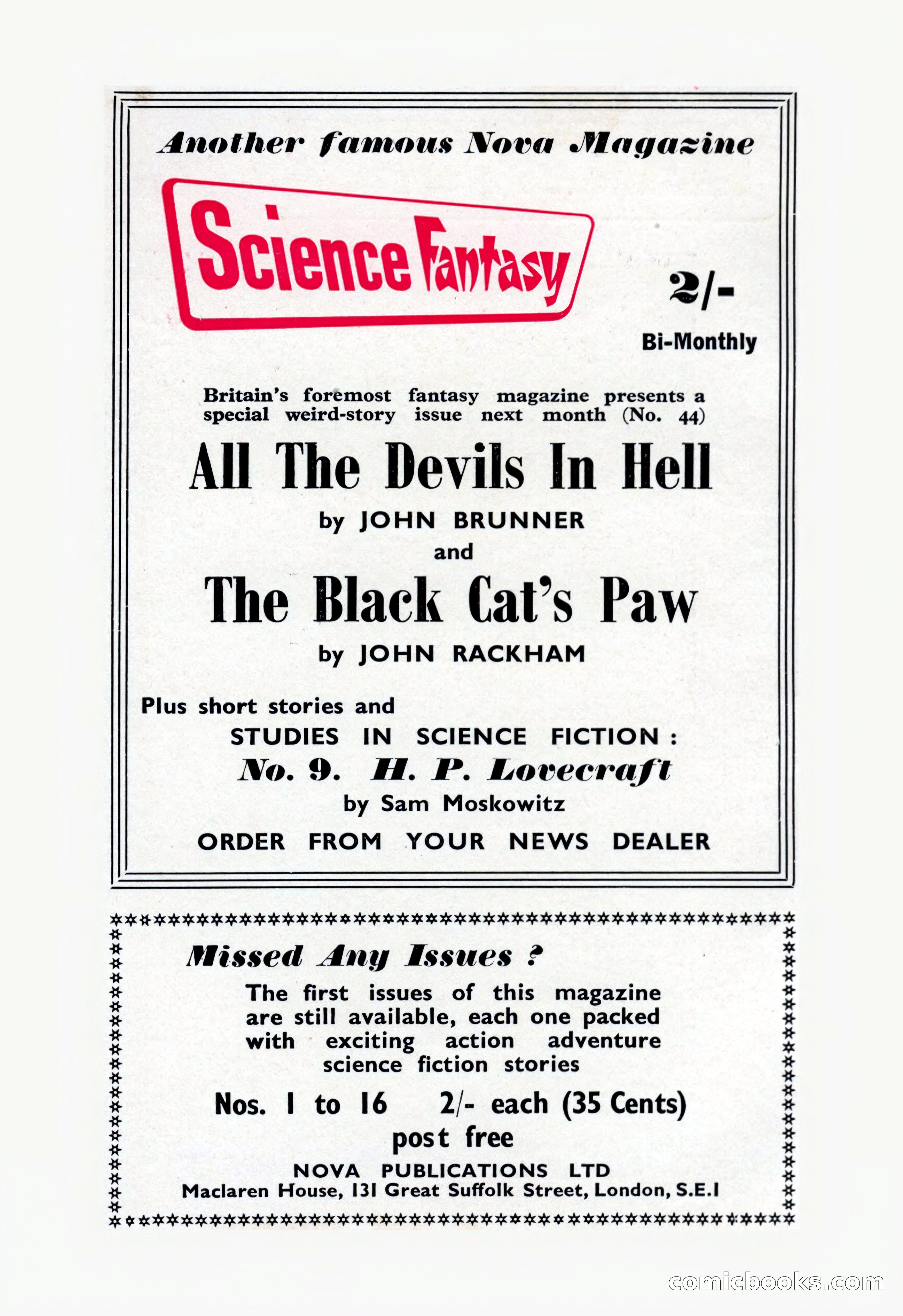 Science Fiction Adventures (UK) #17 — page 2 of 116