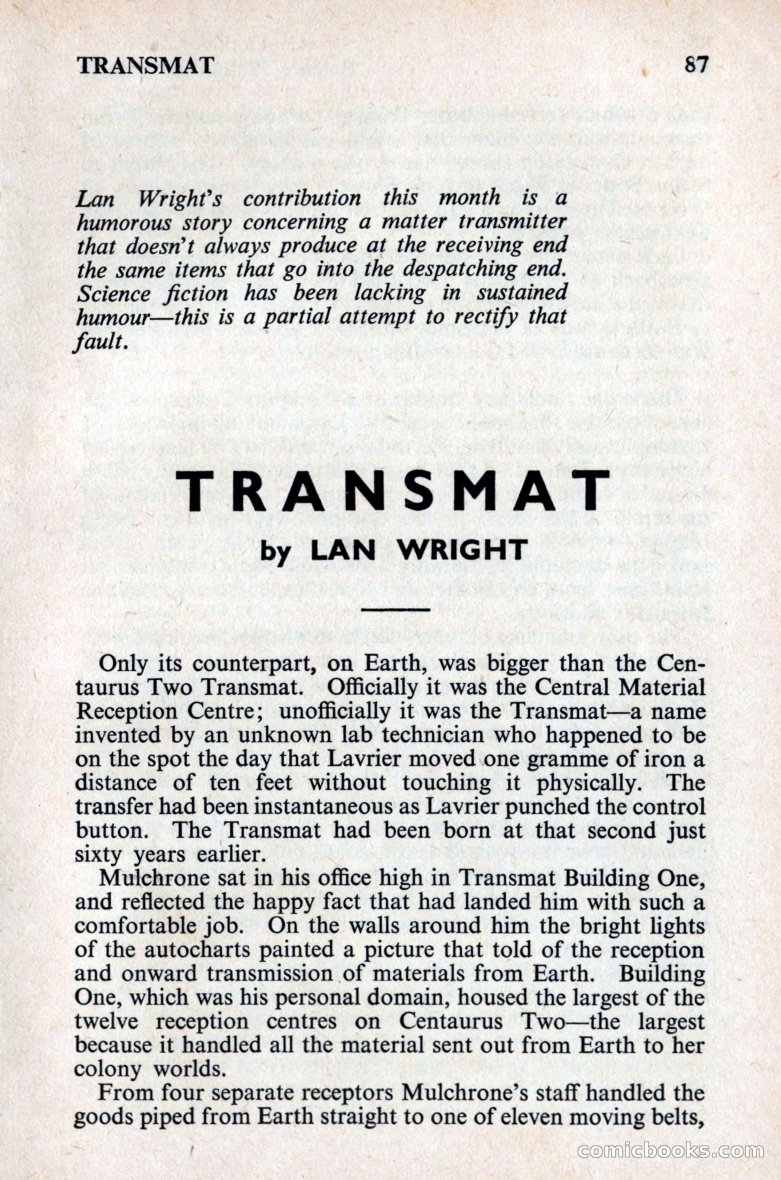 Science Fiction Adventures (UK) #17 — page 89 of 116