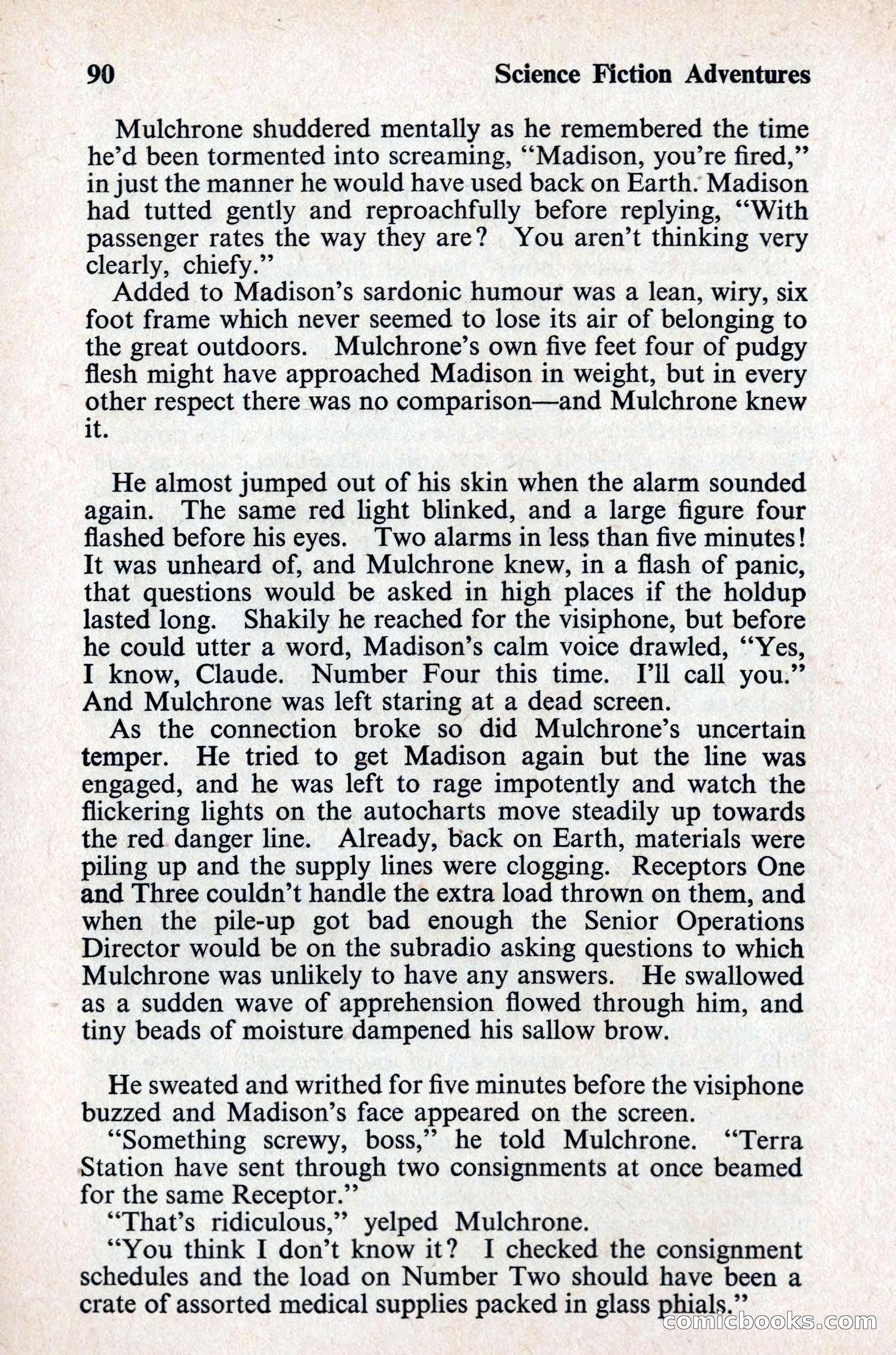 Science Fiction Adventures (UK) #17 — page 92 of 116