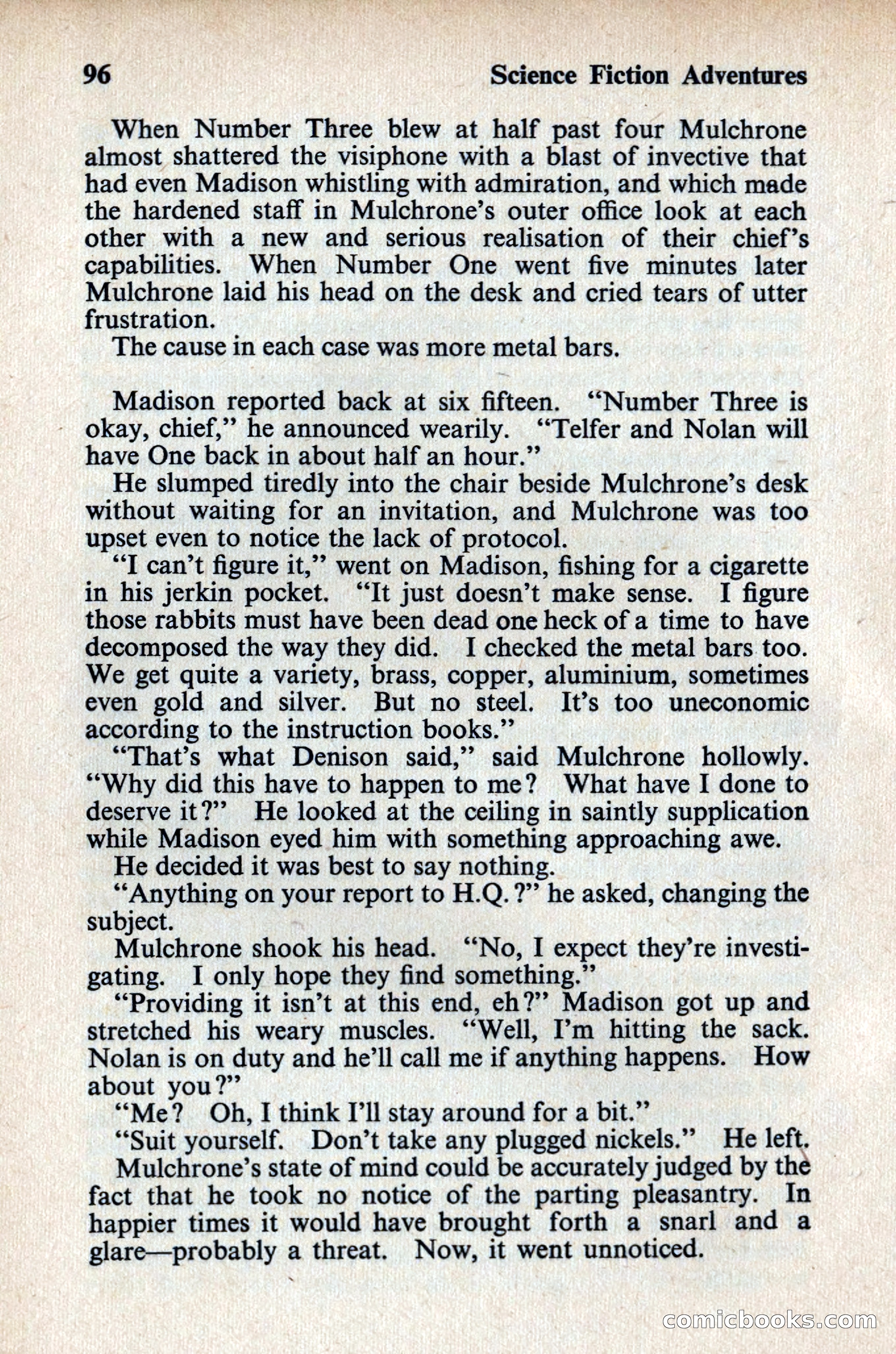 Science Fiction Adventures (UK) #17 — page 98 of 116