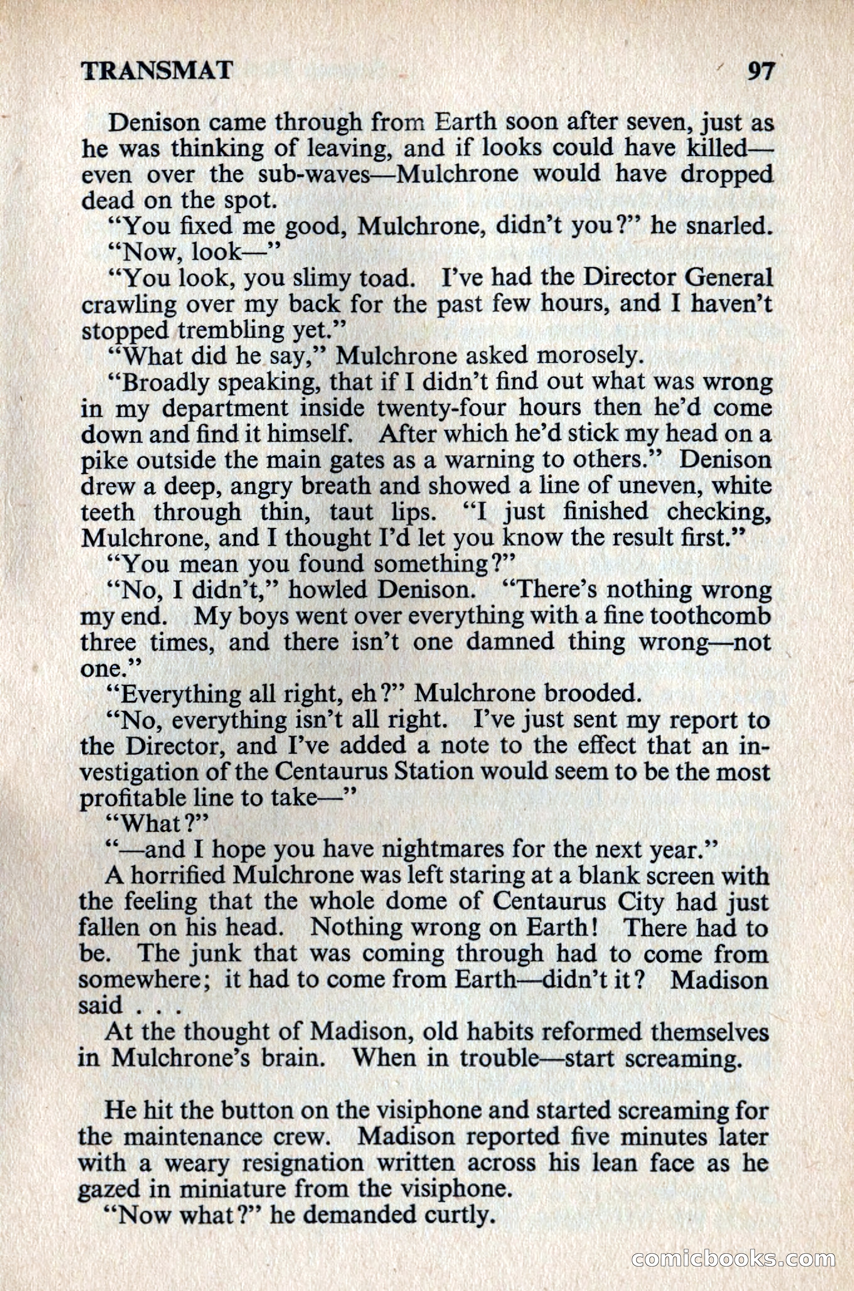 Science Fiction Adventures (UK) #17 — page 99 of 116