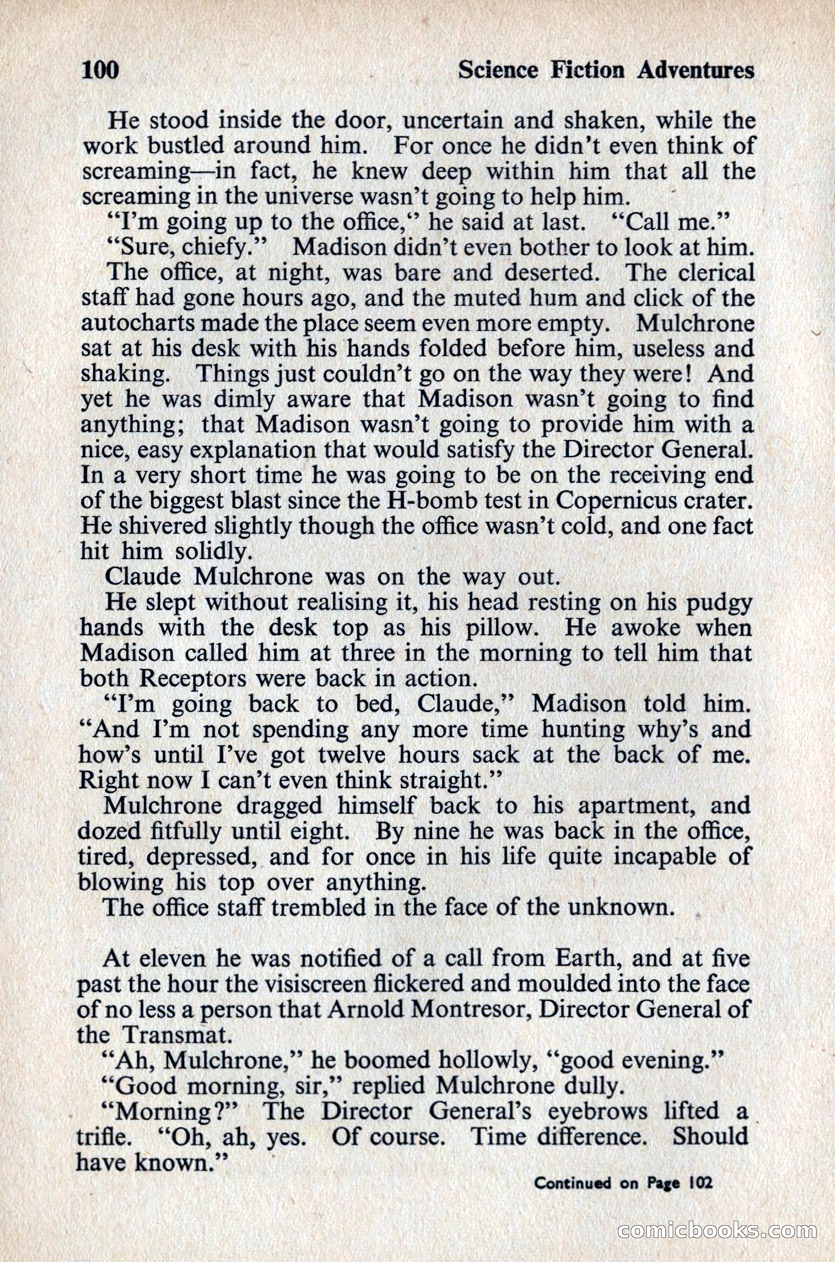 Science Fiction Adventures (UK) #17 — page 102 of 116