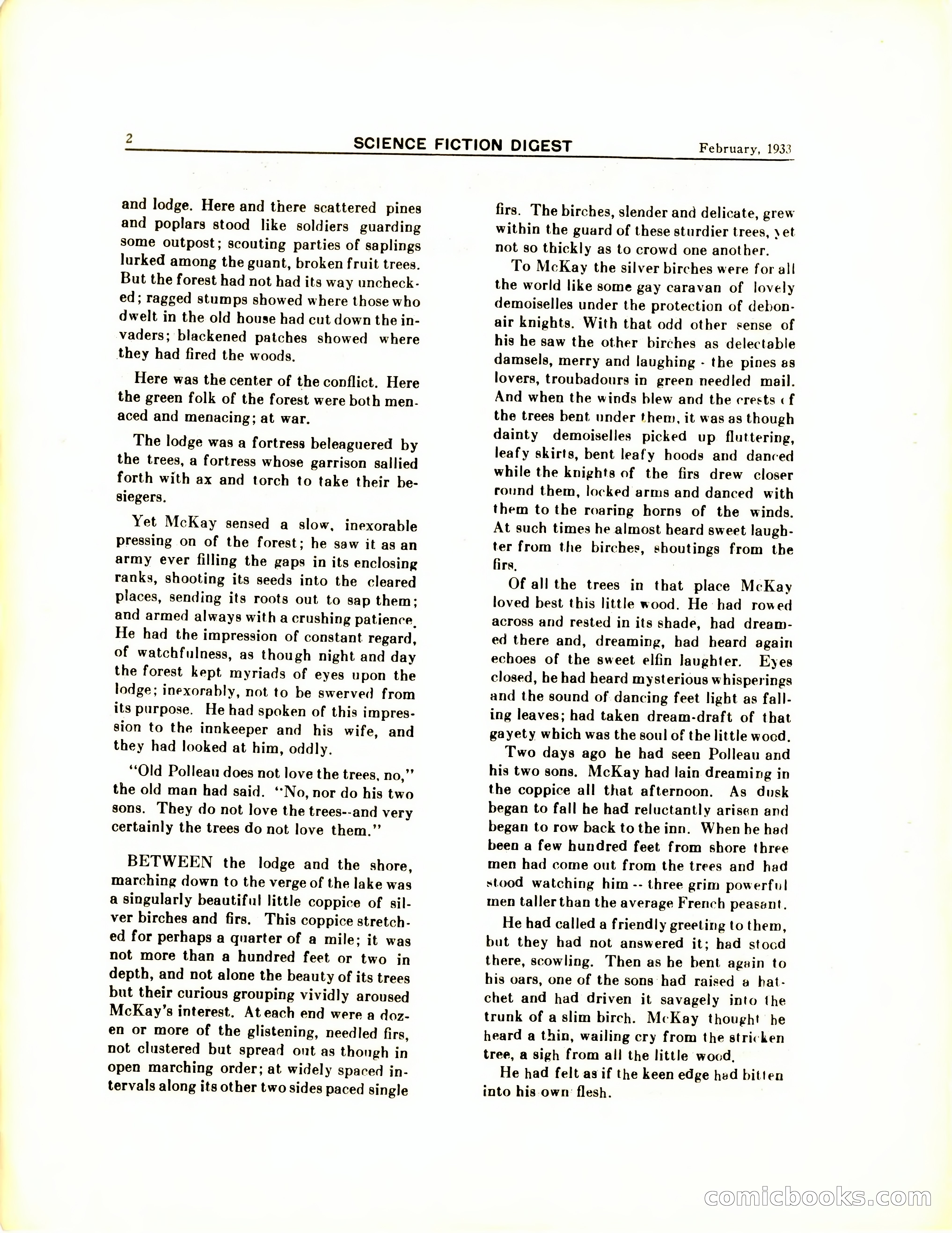 Science Fiction Digest, Volume 1, Number 6 — page 4 of 24