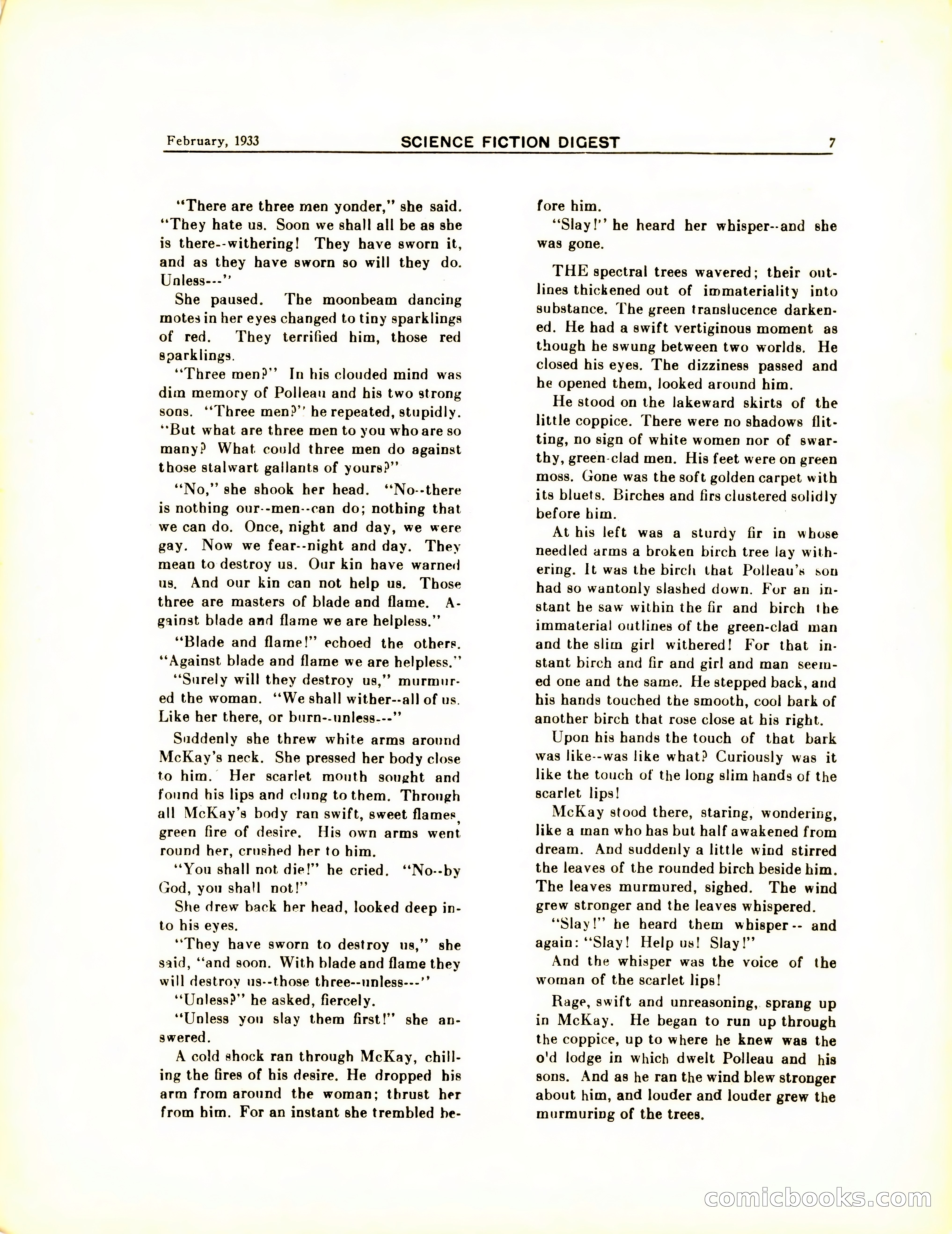 Science Fiction Digest, Volume 1, Number 6 — page 9 of 24