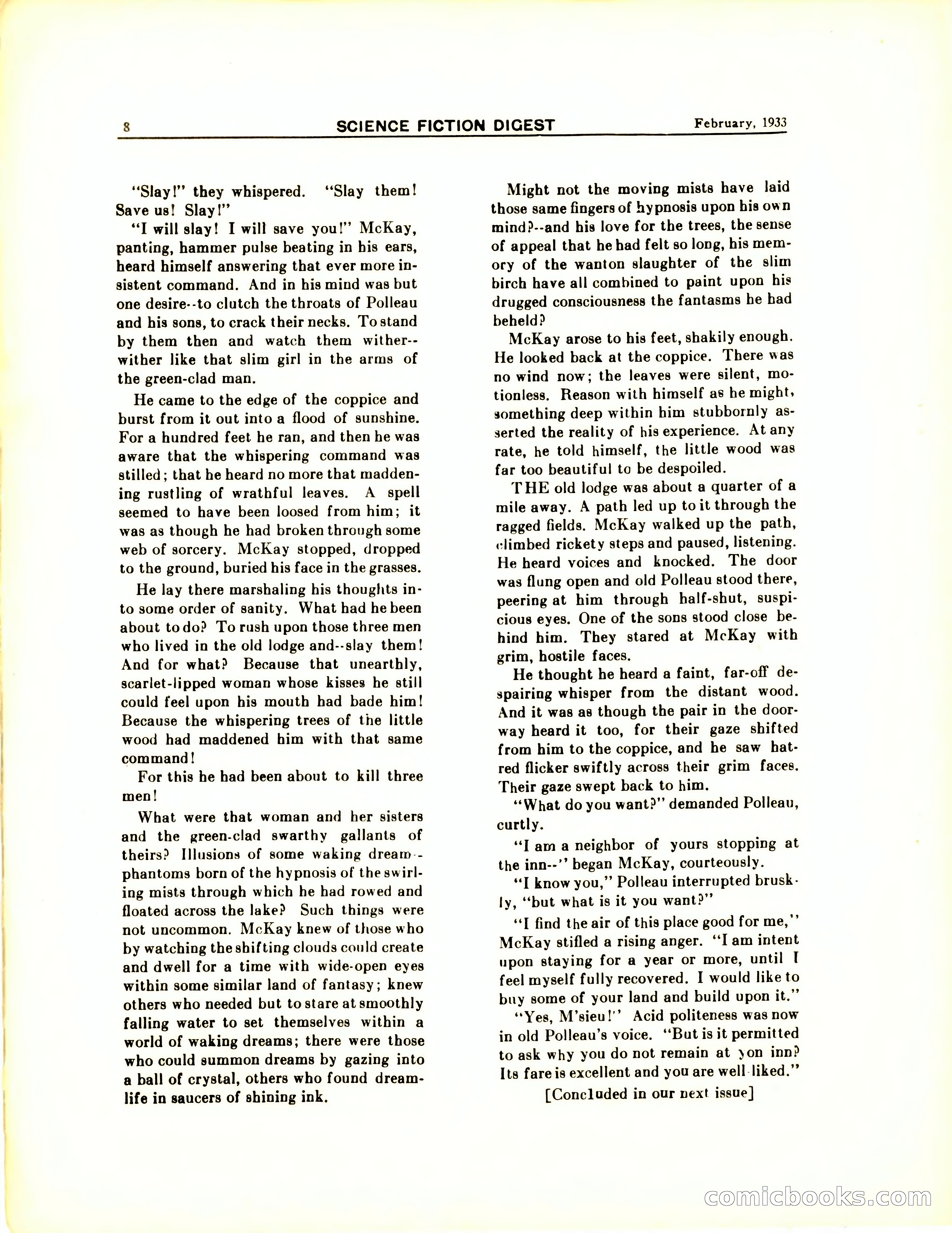Science Fiction Digest, Volume 1, Number 6 — page 10 of 24