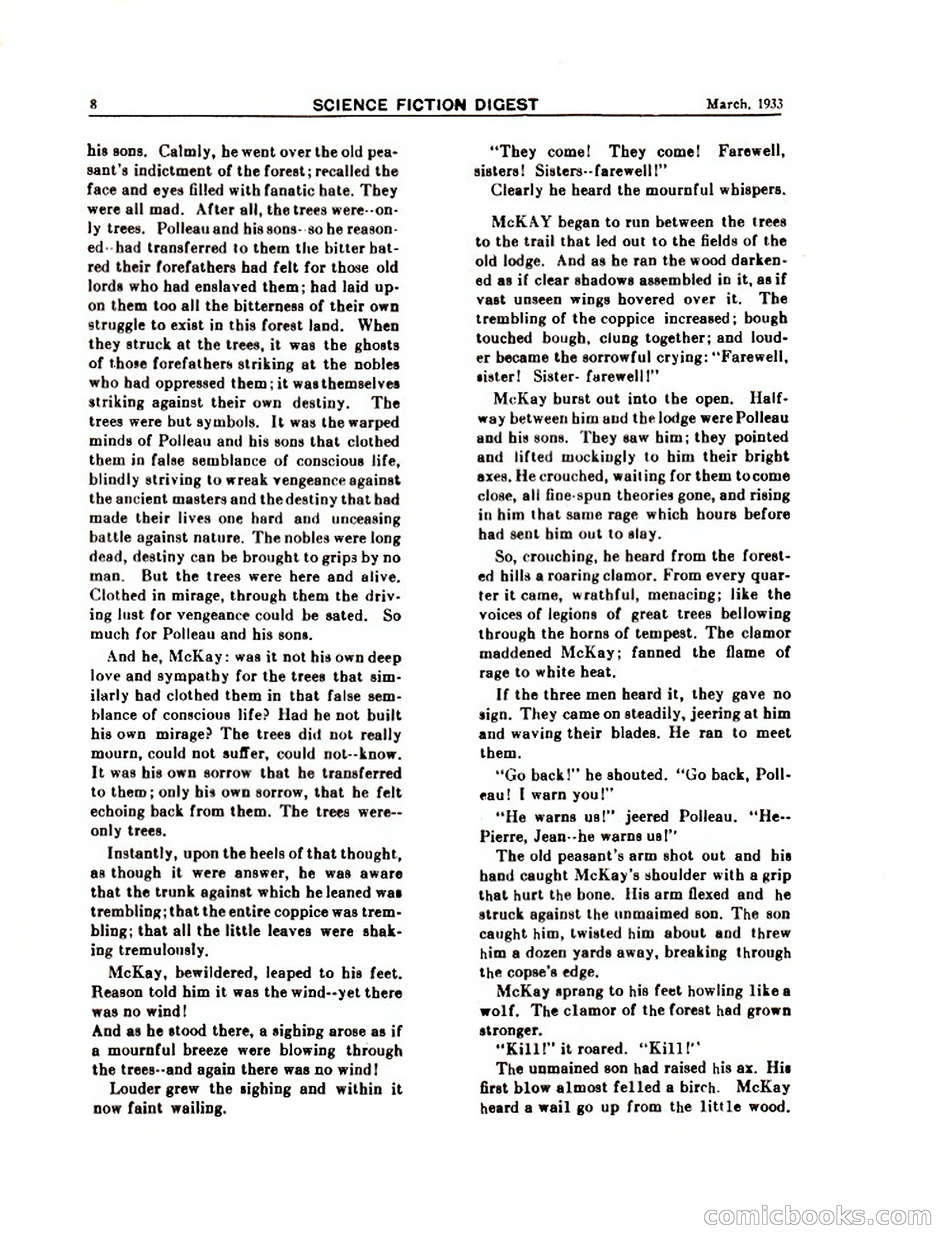 Science Fiction Digest, Vol. 1, No. 7 — page 10 of 24