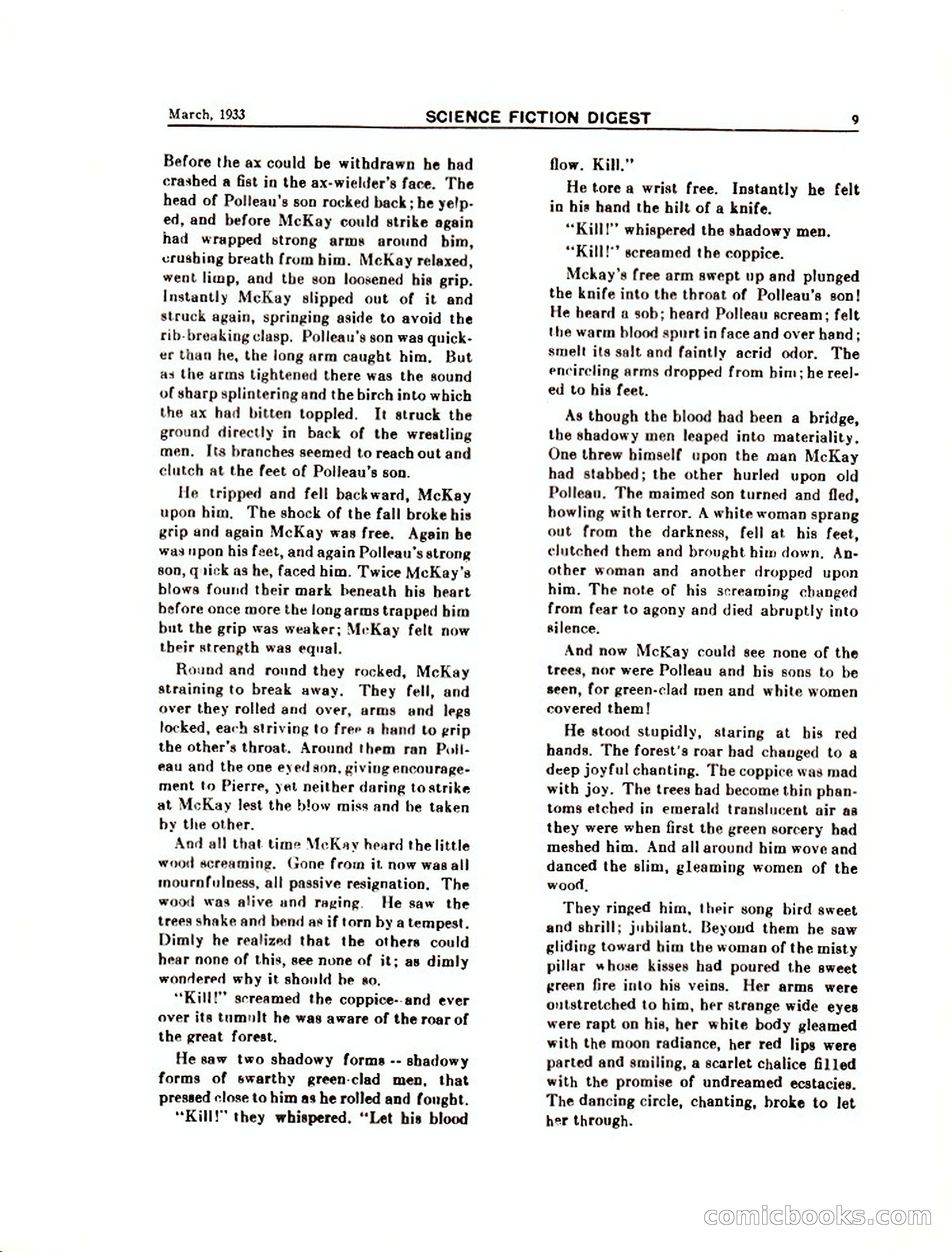 Science Fiction Digest, Vol. 1, No. 7 — page 11 of 24