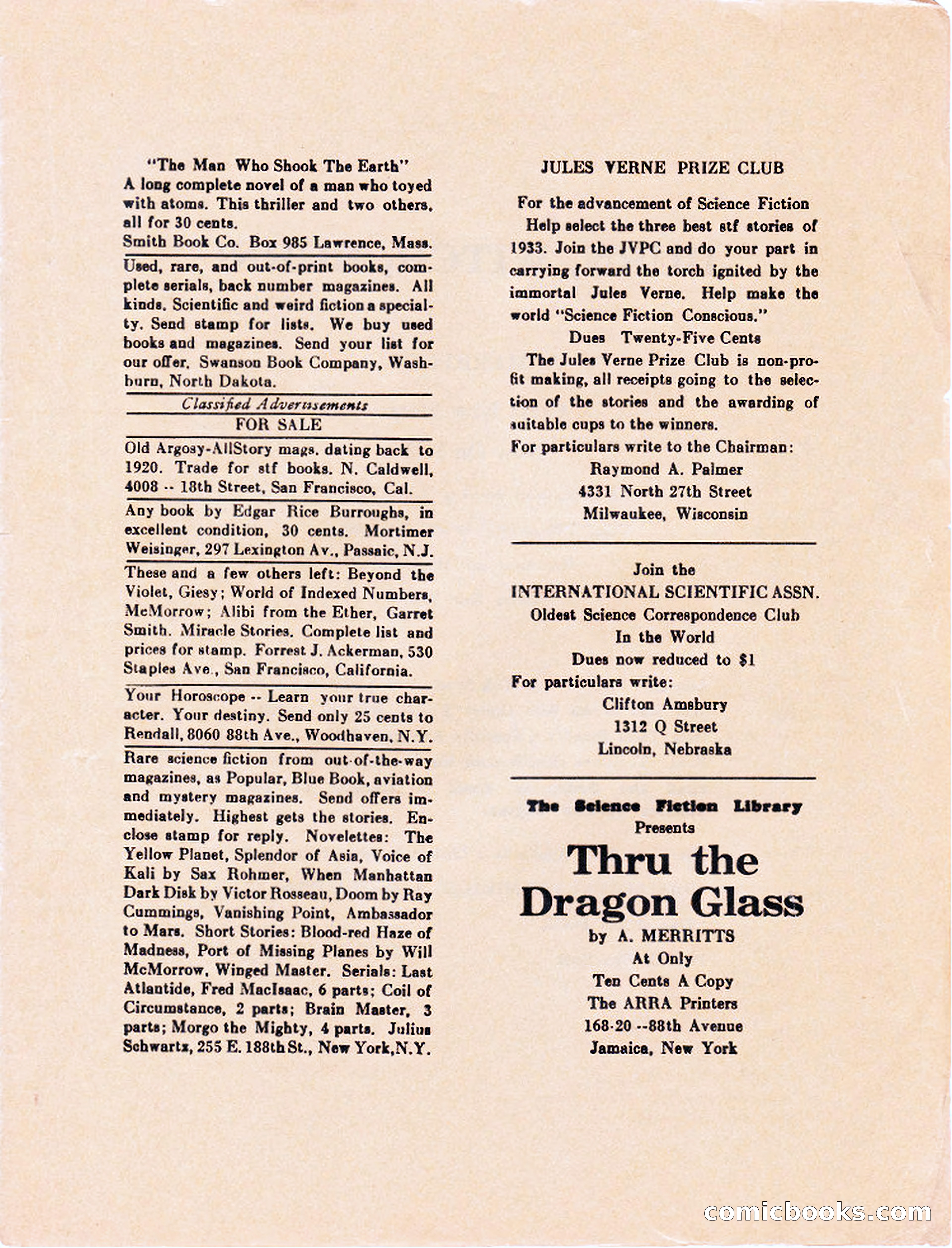 Science Fiction Digest, Vol. 1, No. 7 — page 23 of 24