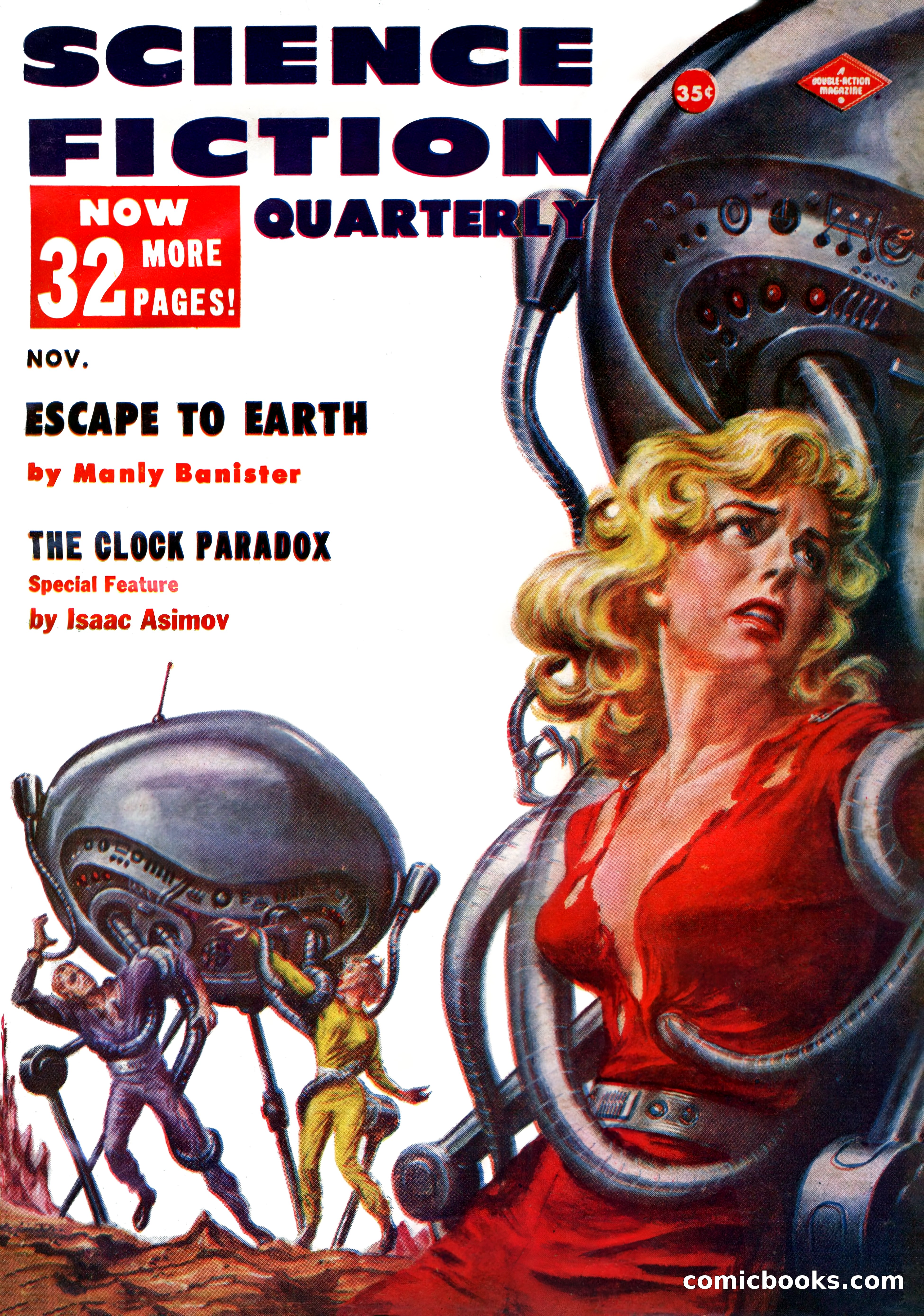 Science Fiction Quarterly, November 1957 — page 1 of 132