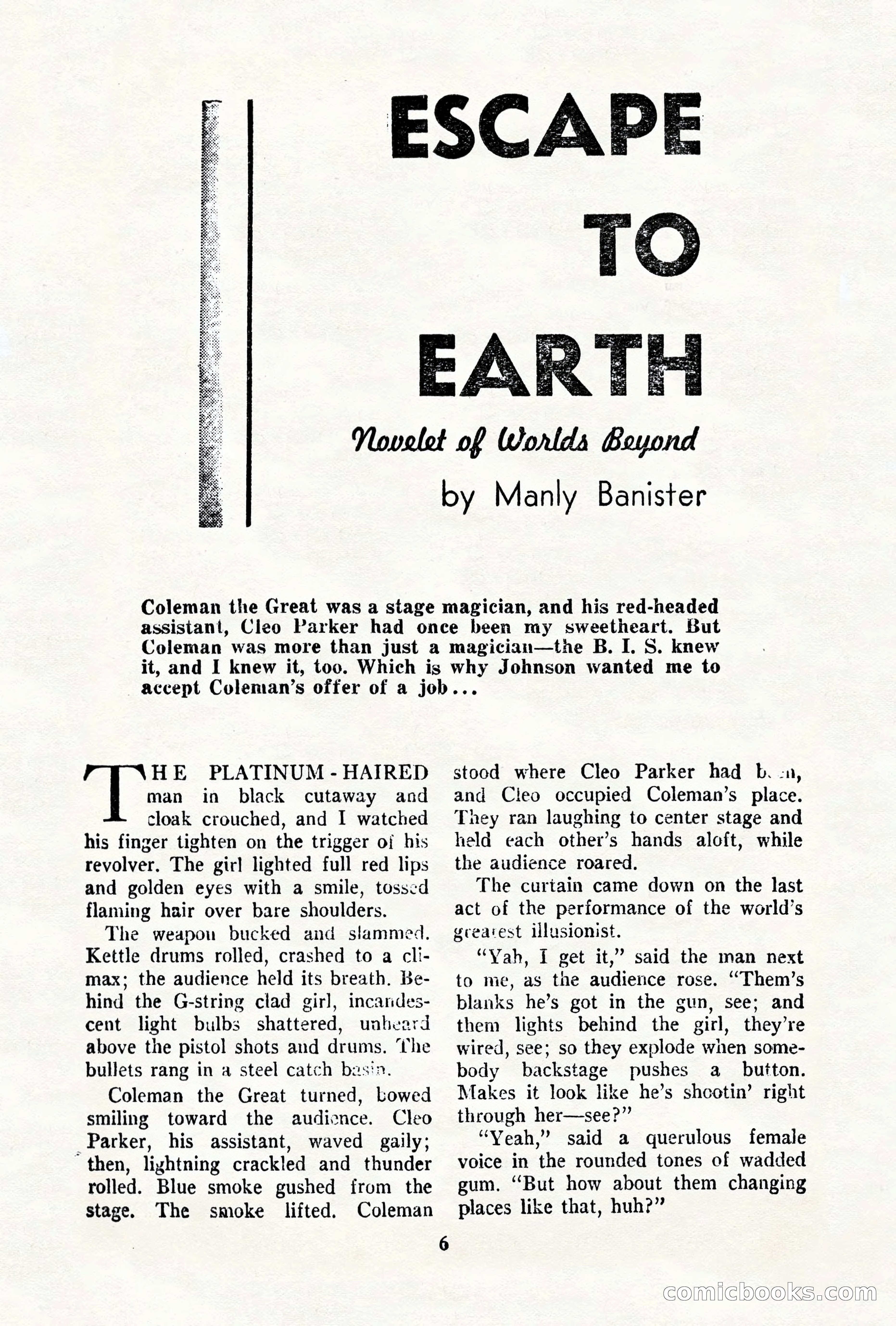 Science Fiction Quarterly, November 1957 — page 6 of 132
