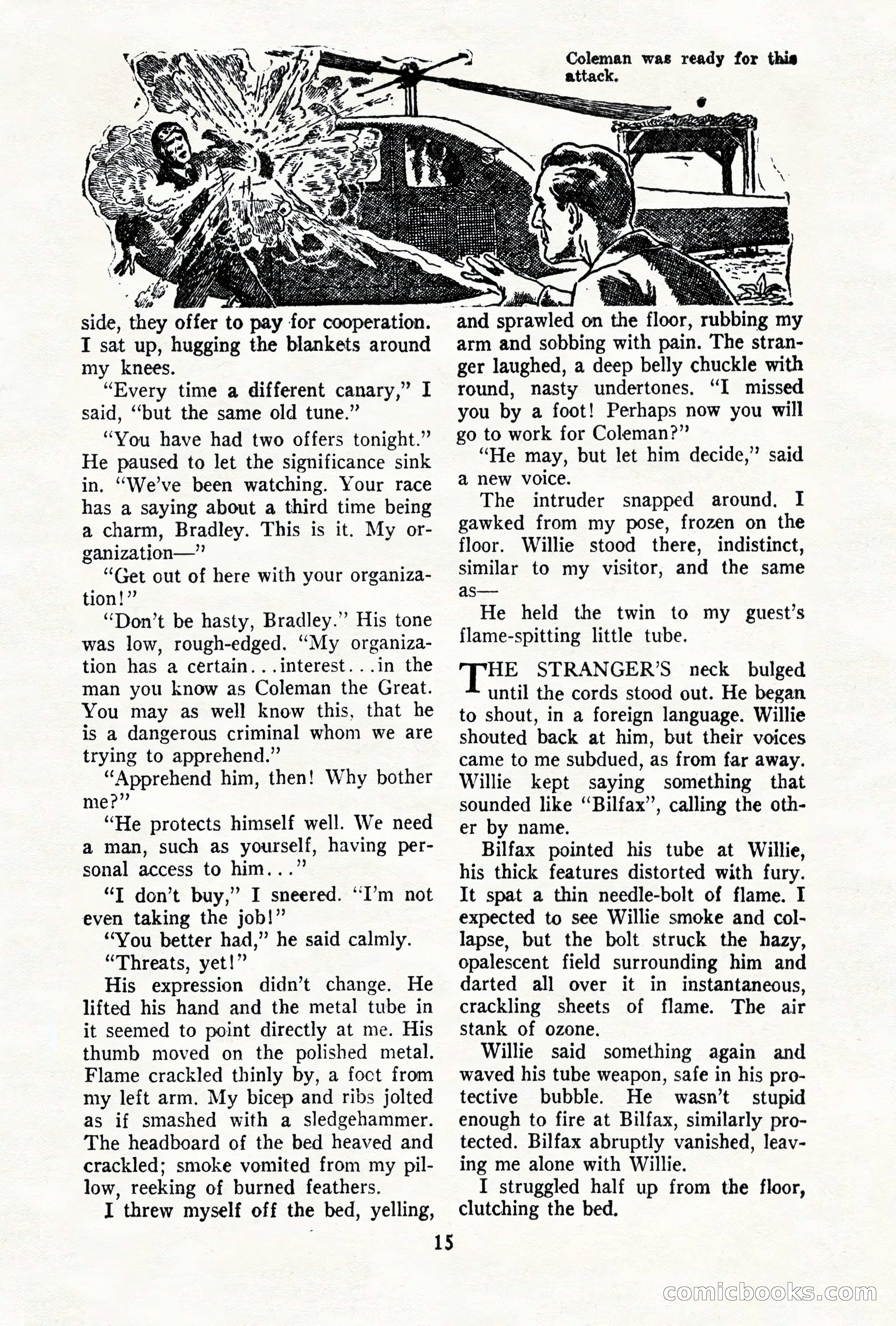 Science Fiction Quarterly, November 1957 — page 15 of 132