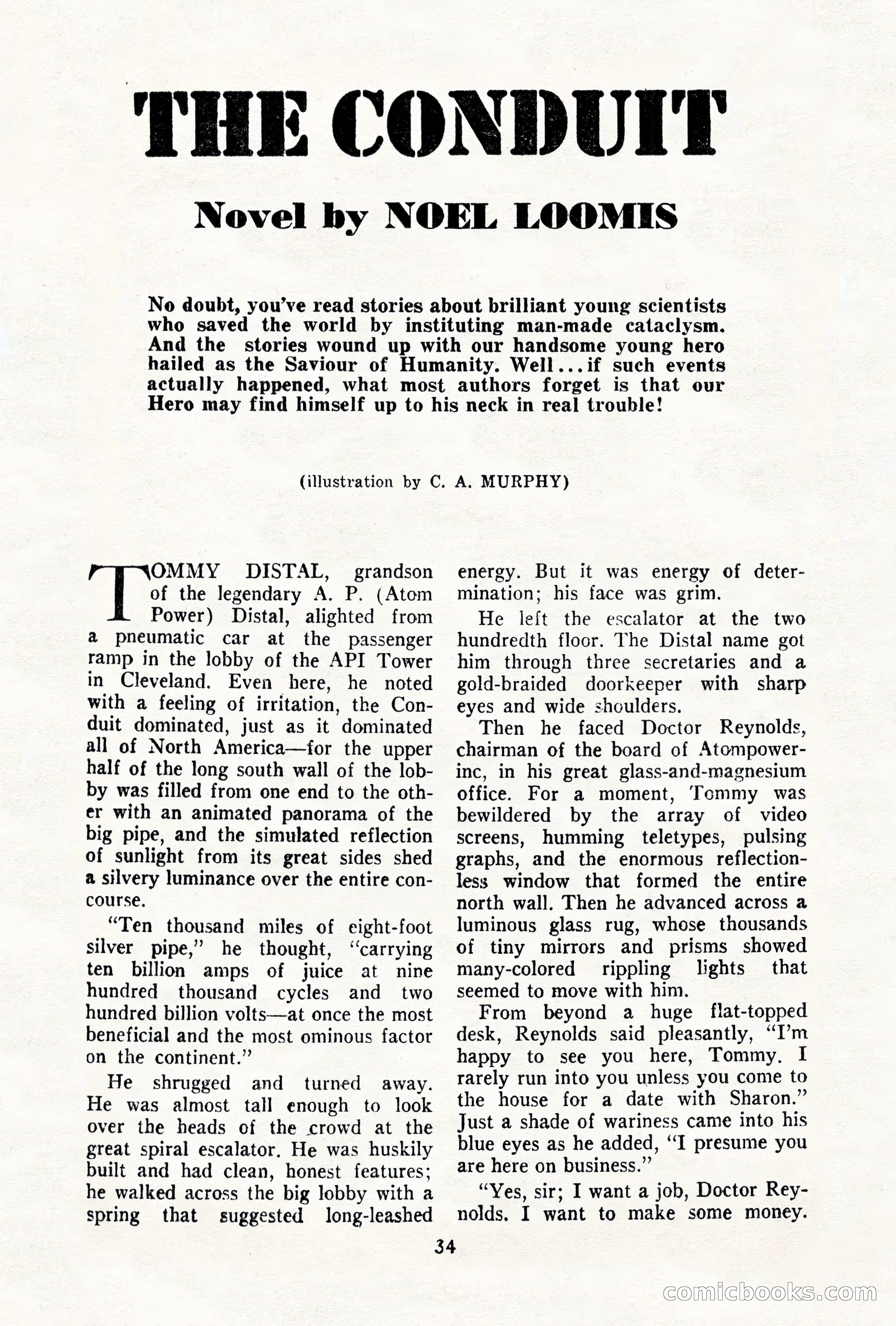 Science Fiction Quarterly, November 1957 — page 34 of 132