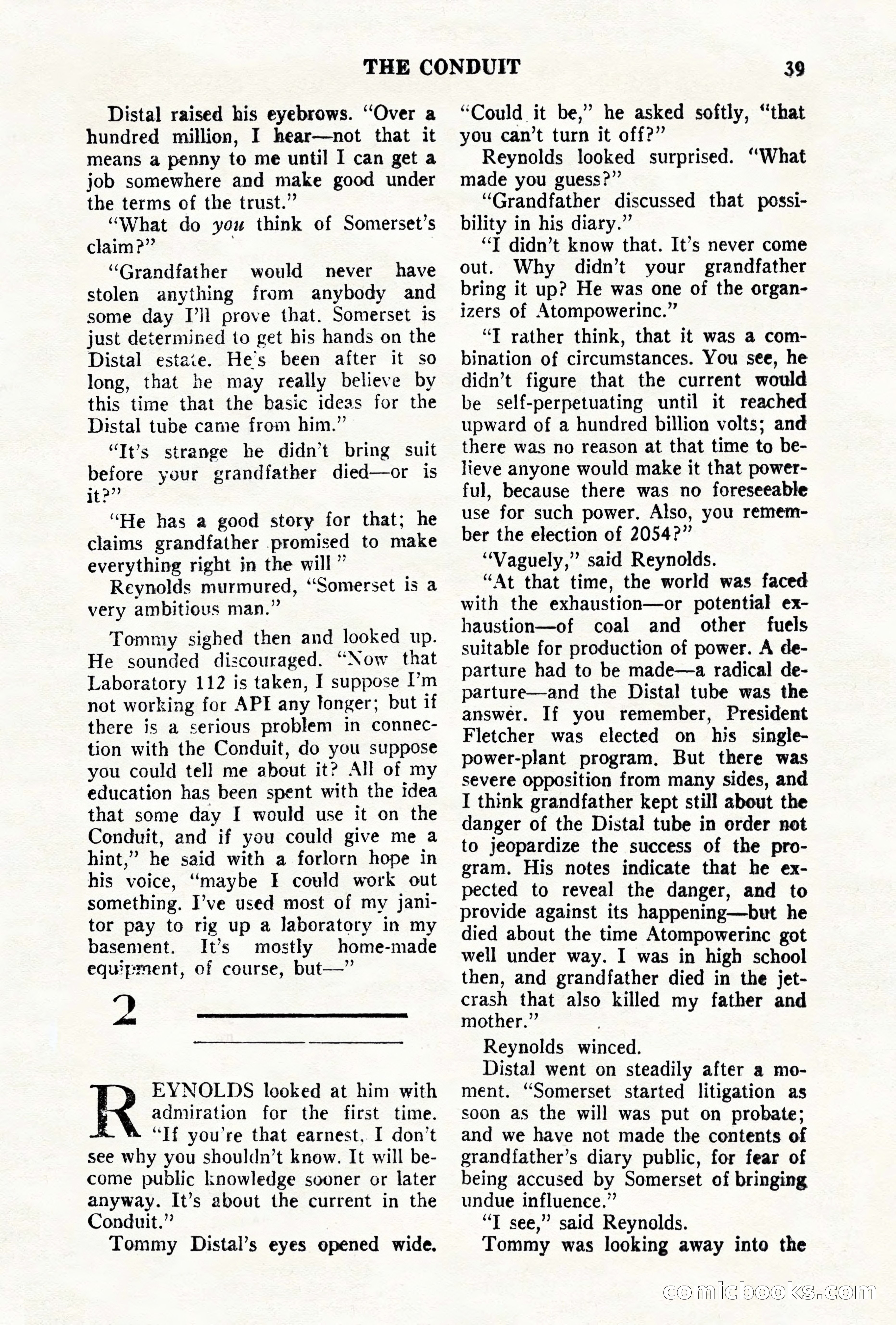 Science Fiction Quarterly, November 1957 — page 39 of 132