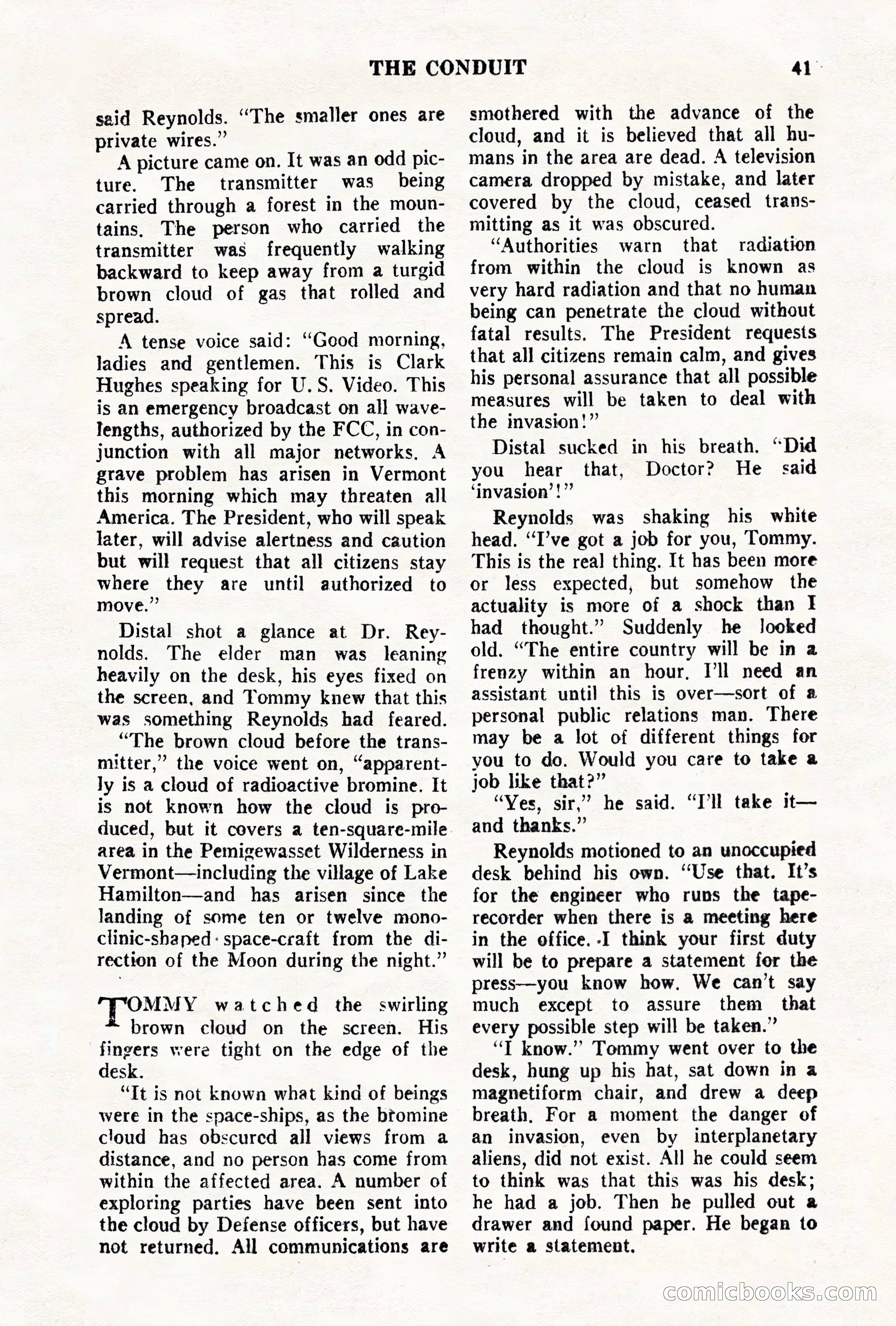Science Fiction Quarterly, November 1957 — page 41 of 132