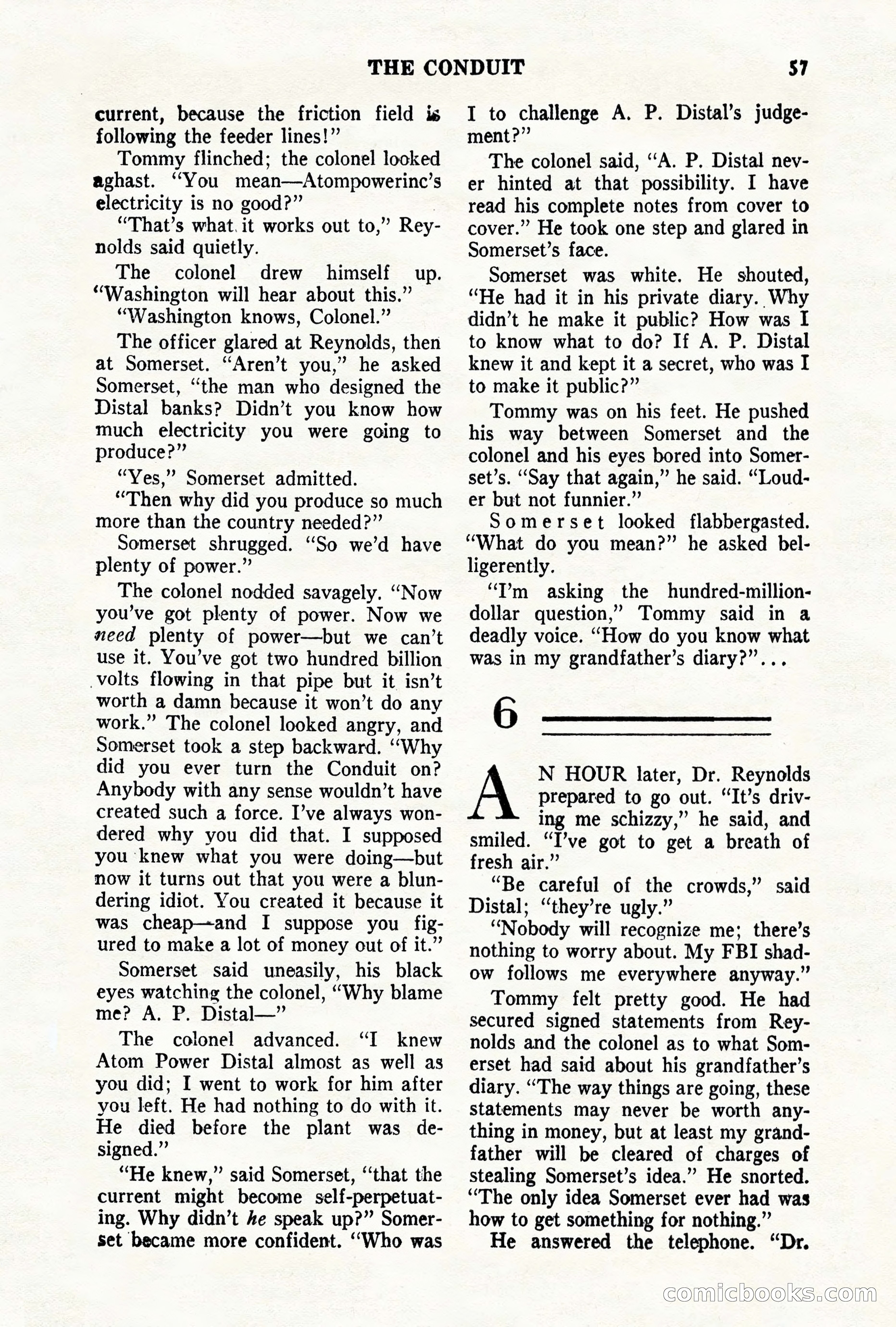 Science Fiction Quarterly, November 1957 — page 57 of 132