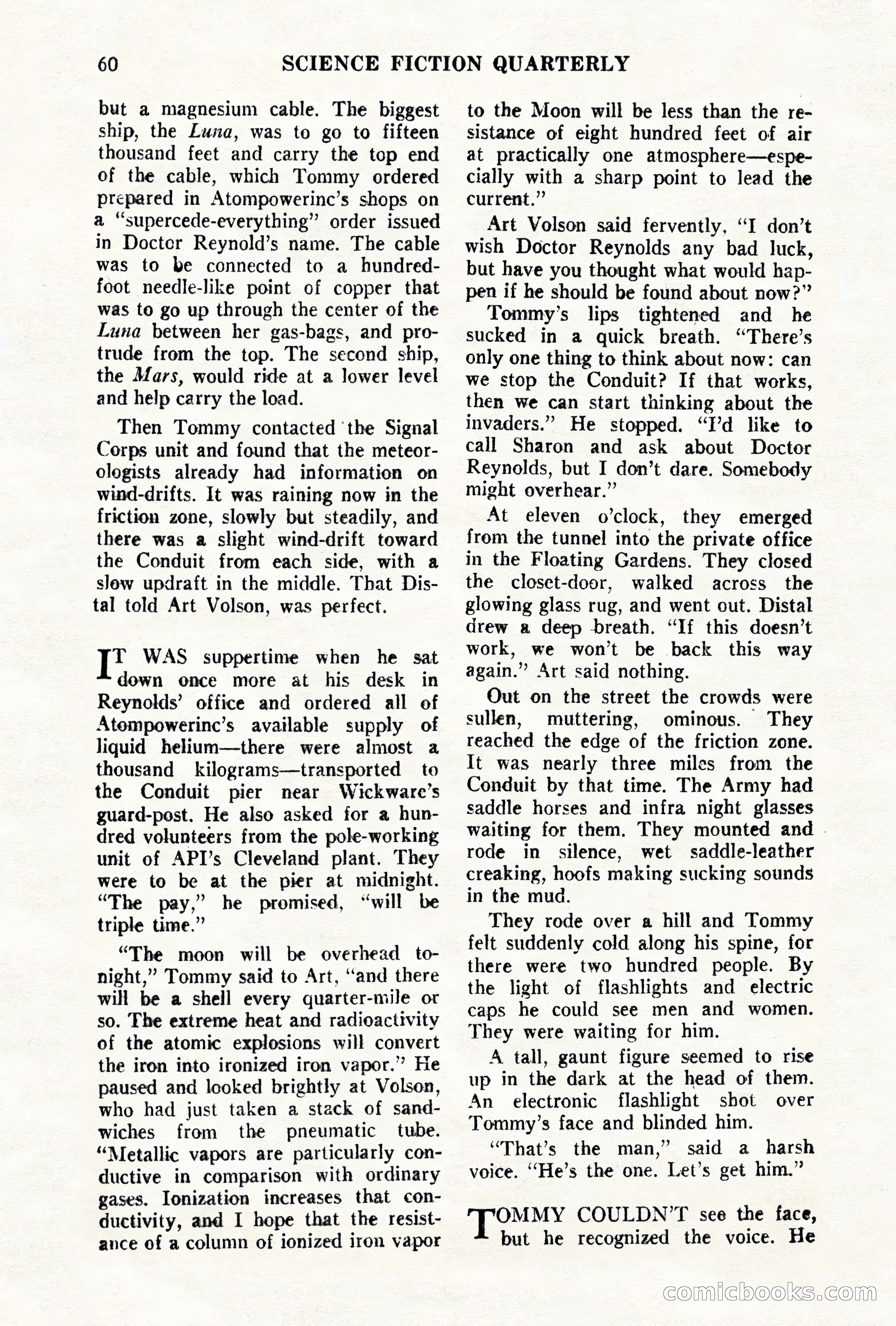 Science Fiction Quarterly, November 1957 — page 60 of 132