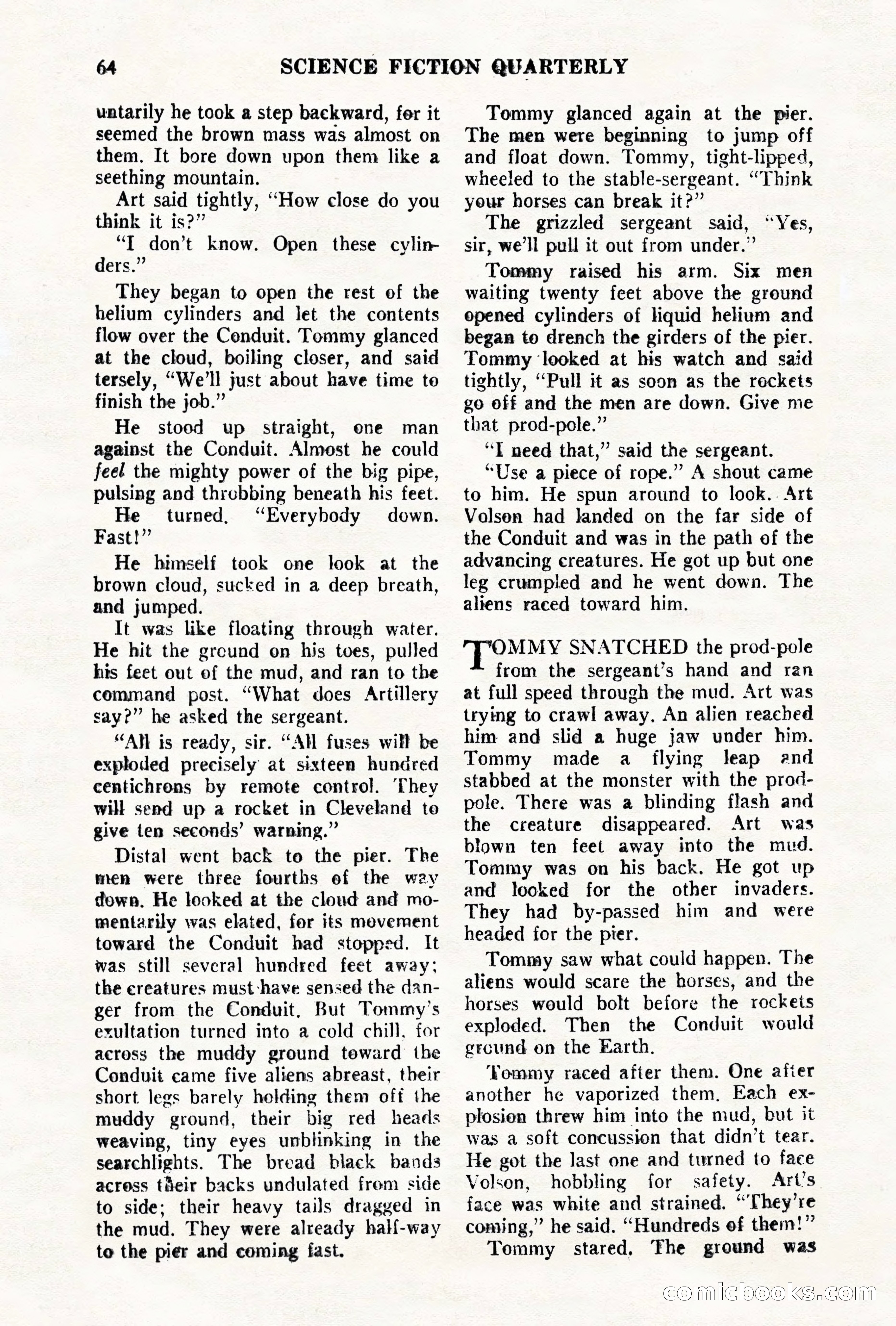 Science Fiction Quarterly, November 1957 — page 64 of 132