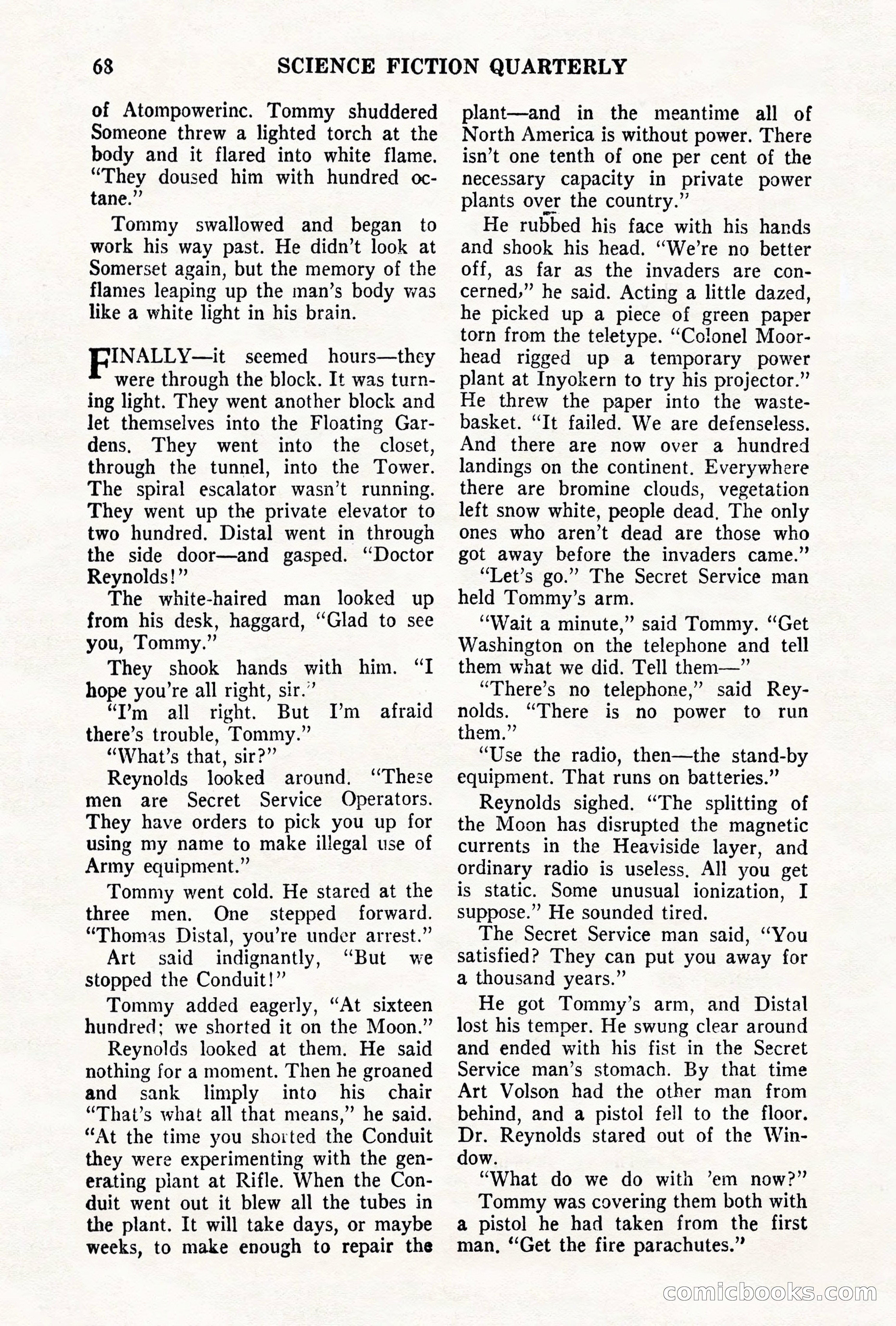 Science Fiction Quarterly, November 1957 — page 68 of 132
