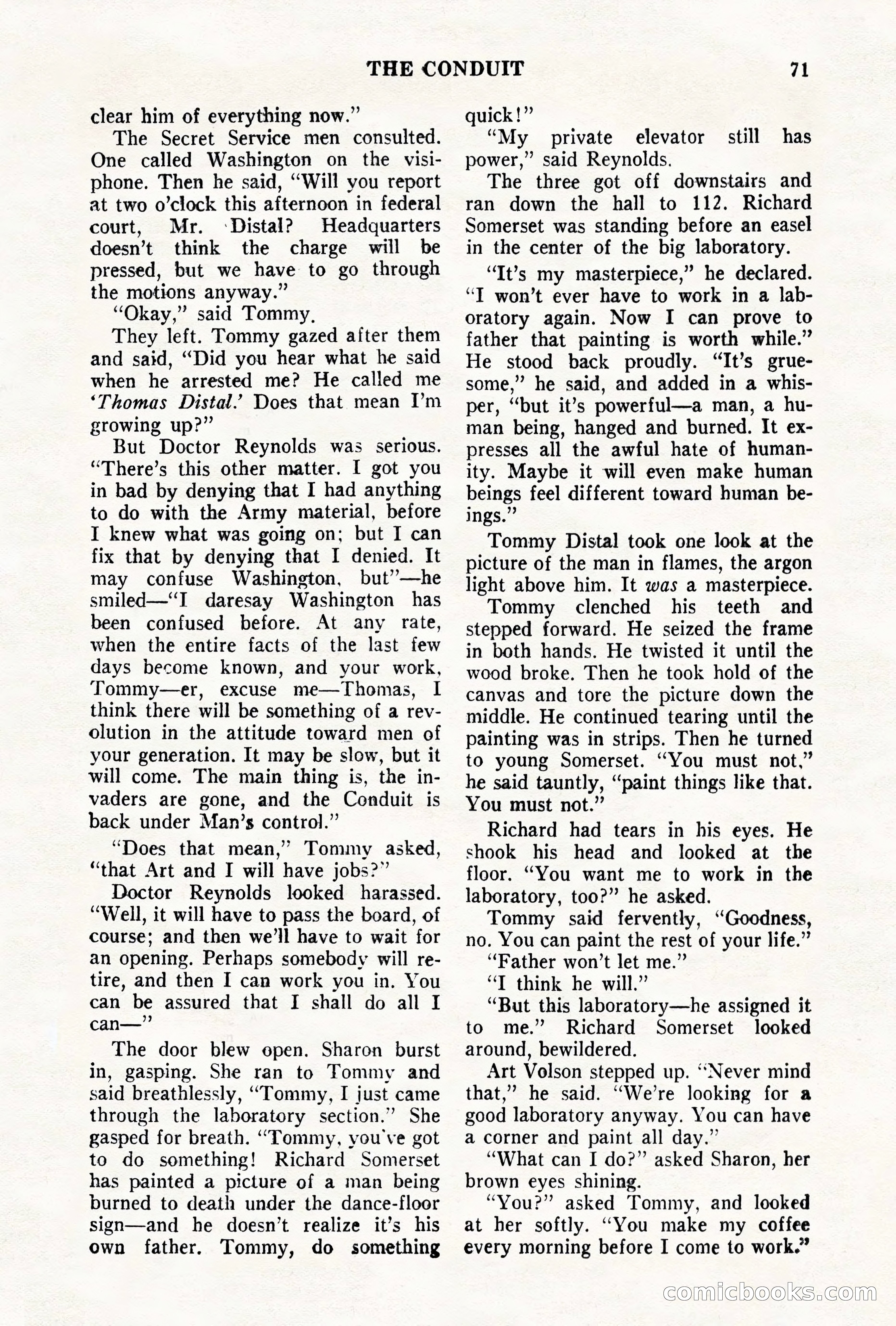 Science Fiction Quarterly, November 1957 — page 71 of 132