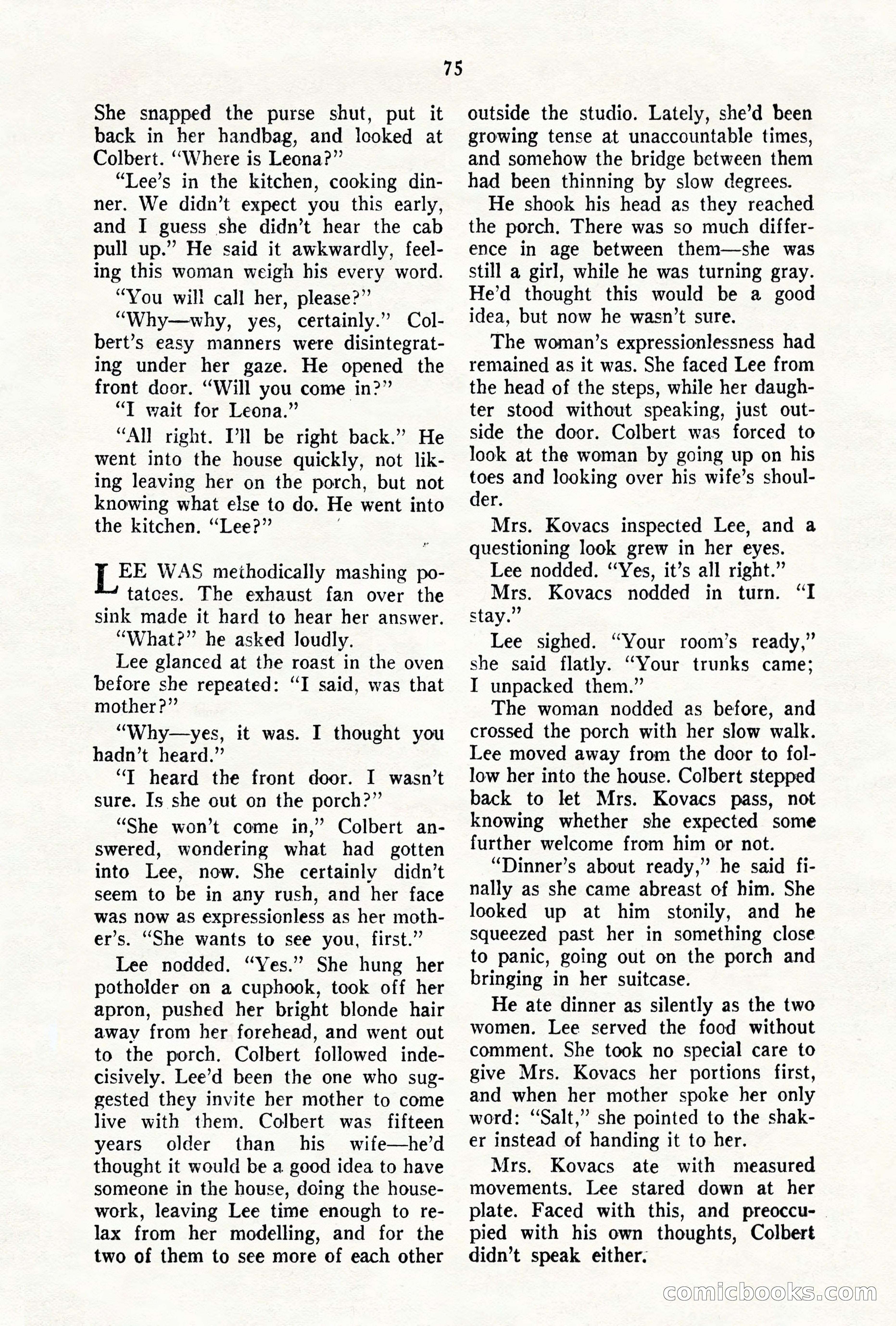 Science Fiction Quarterly, November 1957 — page 75 of 132